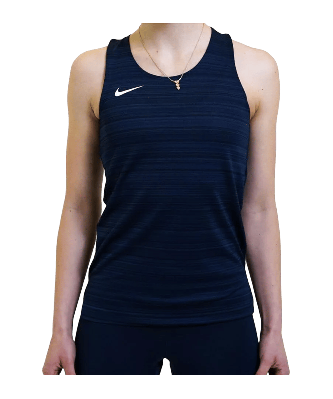Nike Stock Dry Miler Tanktop Damen Blau F451 - blau