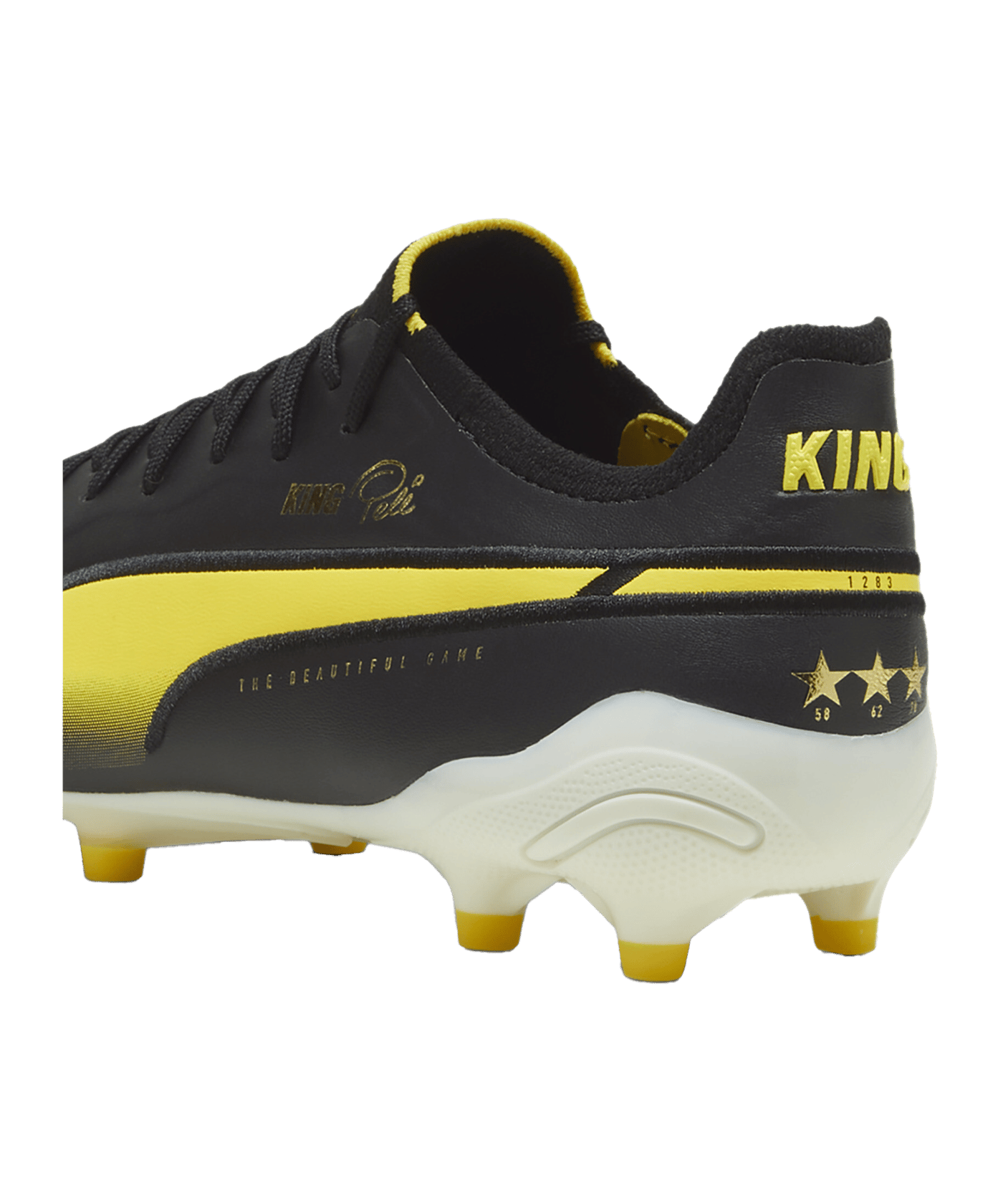 PUMA KING Ultimate Pelé FG/AG Schwarz Weiss F01 - schwarz