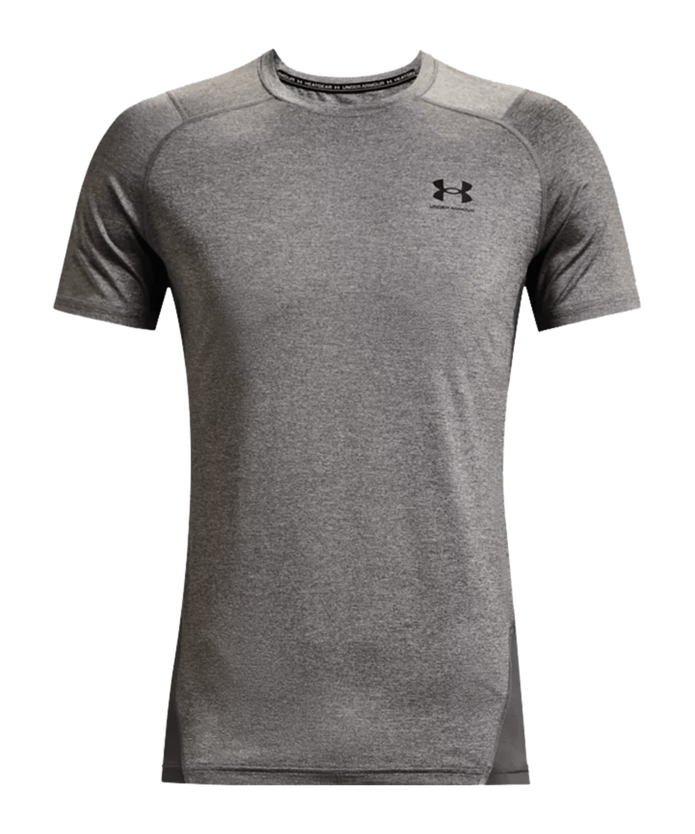 Under Armour HG Fitted T-Shirt Grau F090 - grau