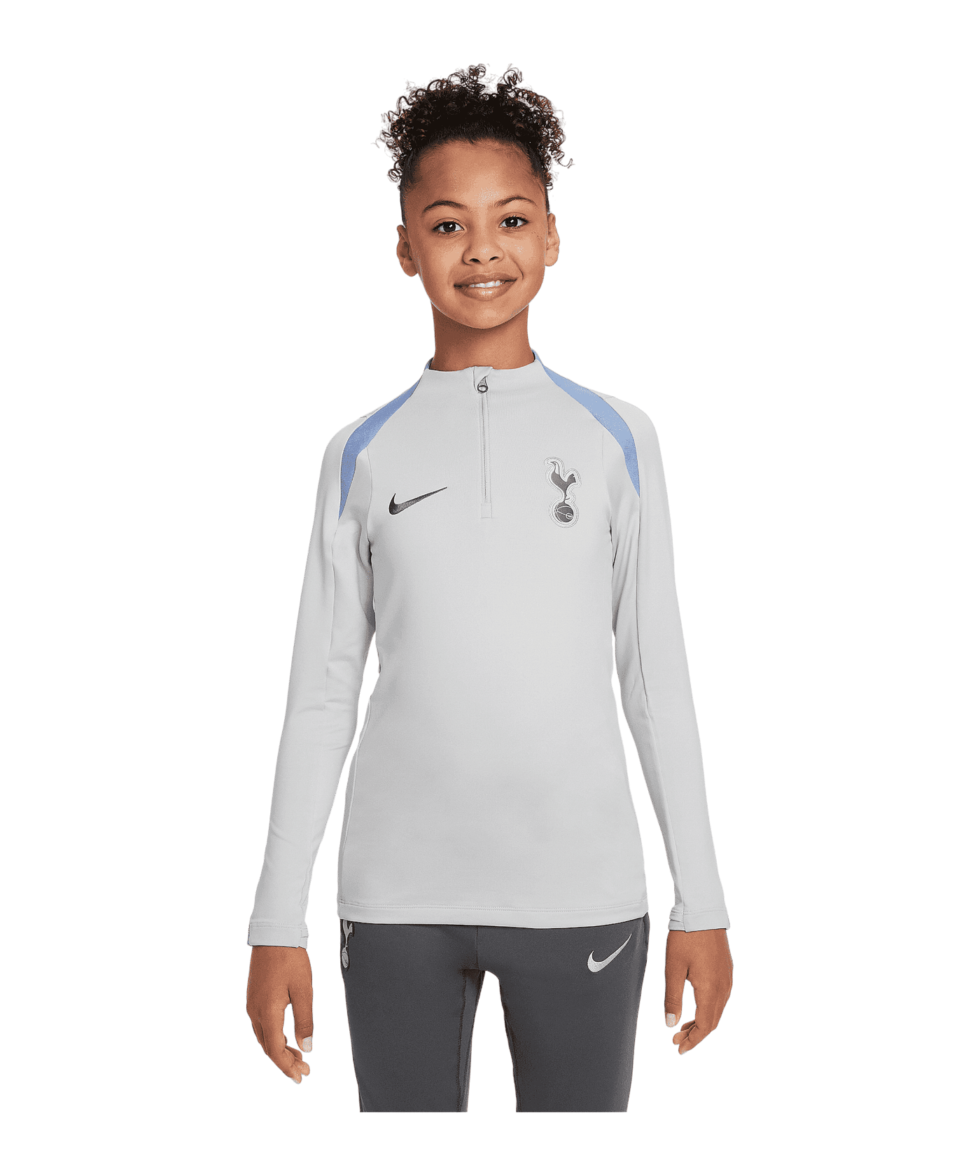 Nike Tottenham Hotspur Drill Top Kids Grau F098 - grau