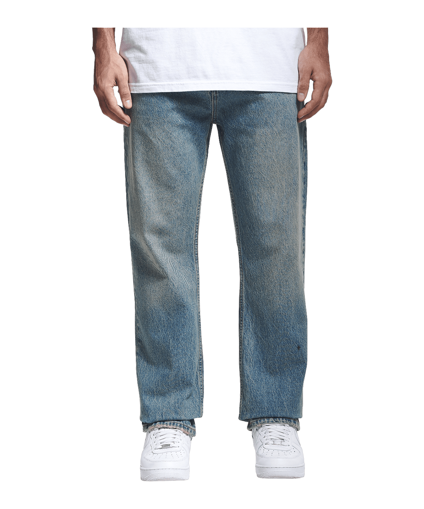2Y Studios Gabrie Basic Straight Jeans Blau - blau