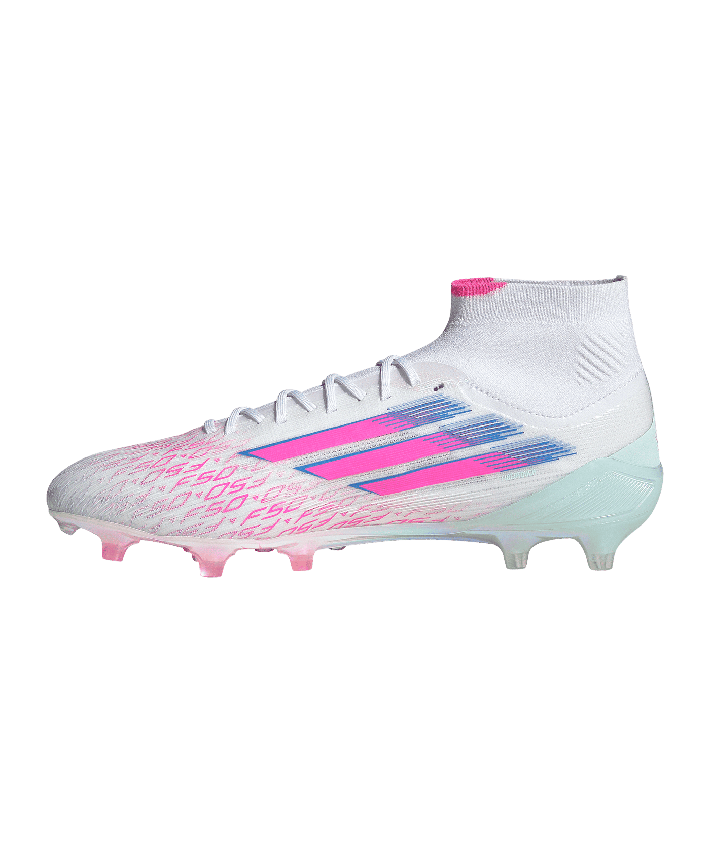 adidas F50 Sparkfusion Elite Mid FG/AG Trinity Rodman Signature Damen Weiß - weiss