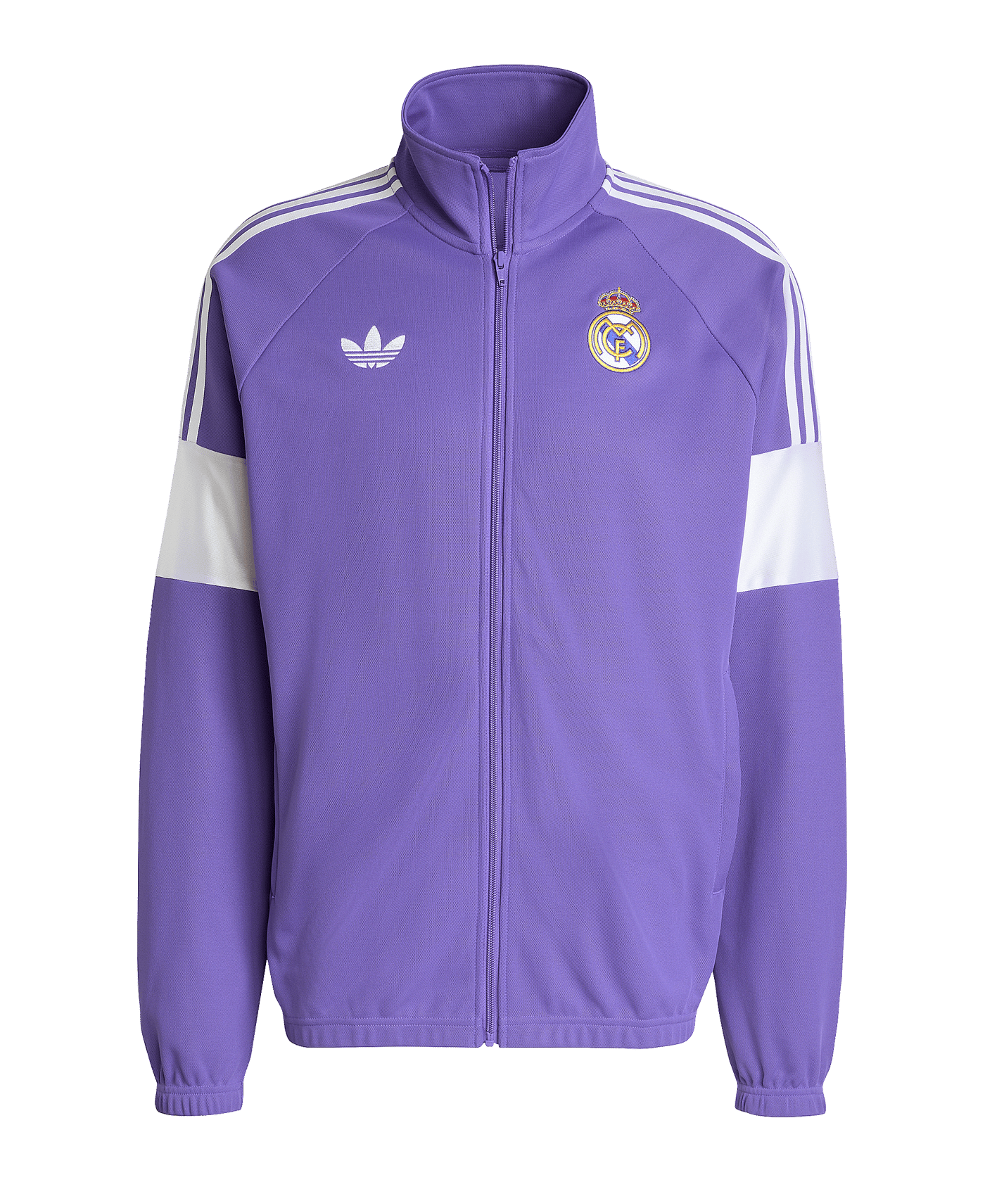 adidas Real Madrid Lfstlr Track Sweatshirt Lila - lila