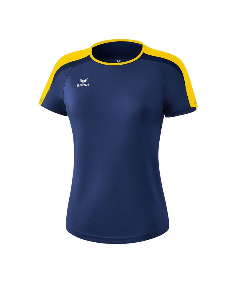Erima Liga 2.0 T-Shirt Damen Blau Gelb - blau