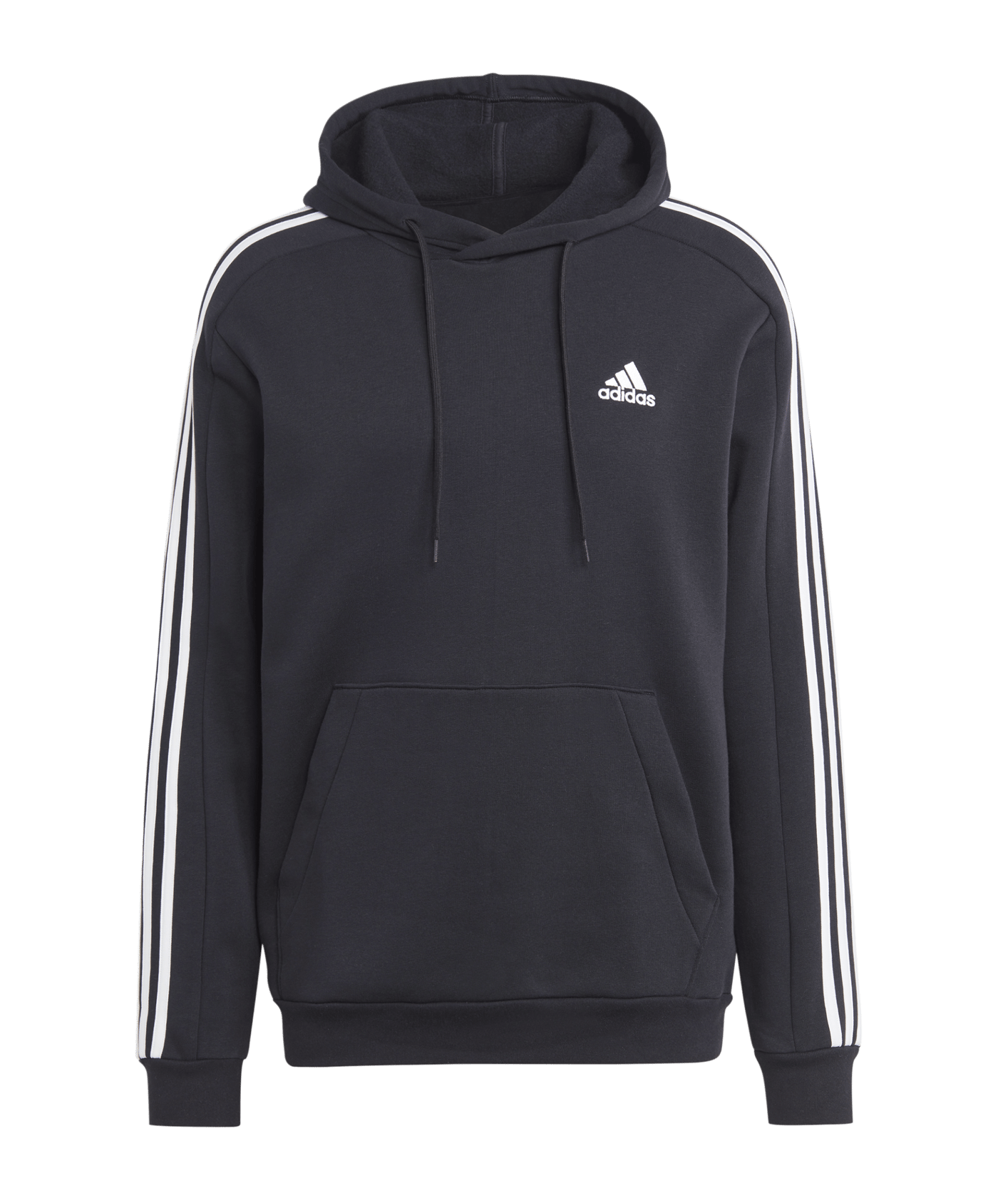 adidas Essentials Fleece Hoody Schwarz - schwarz