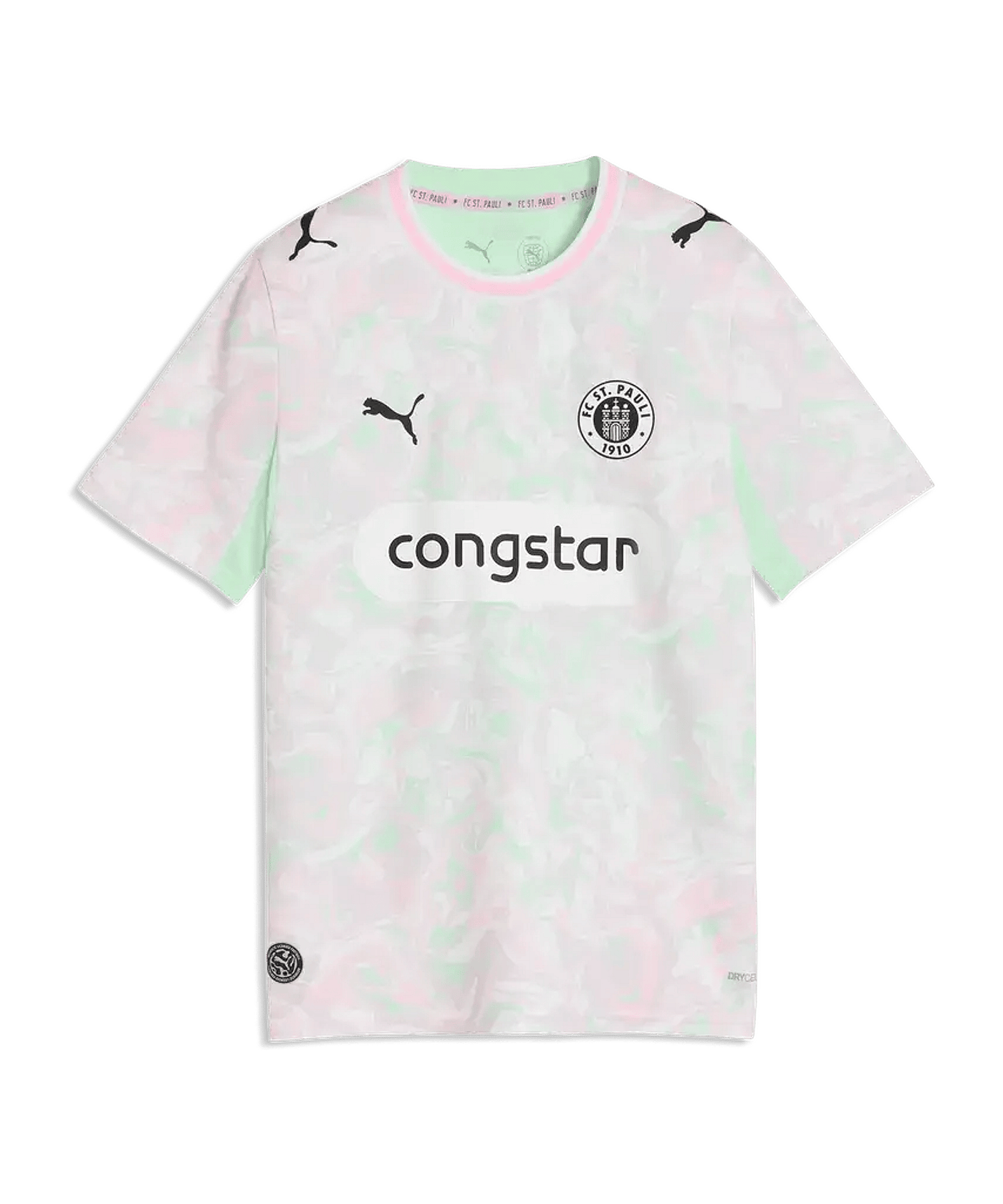 PUMA FC St. Pauli Replica Trikot 3rd 2026/2027 Kids Grün F03 - gruen