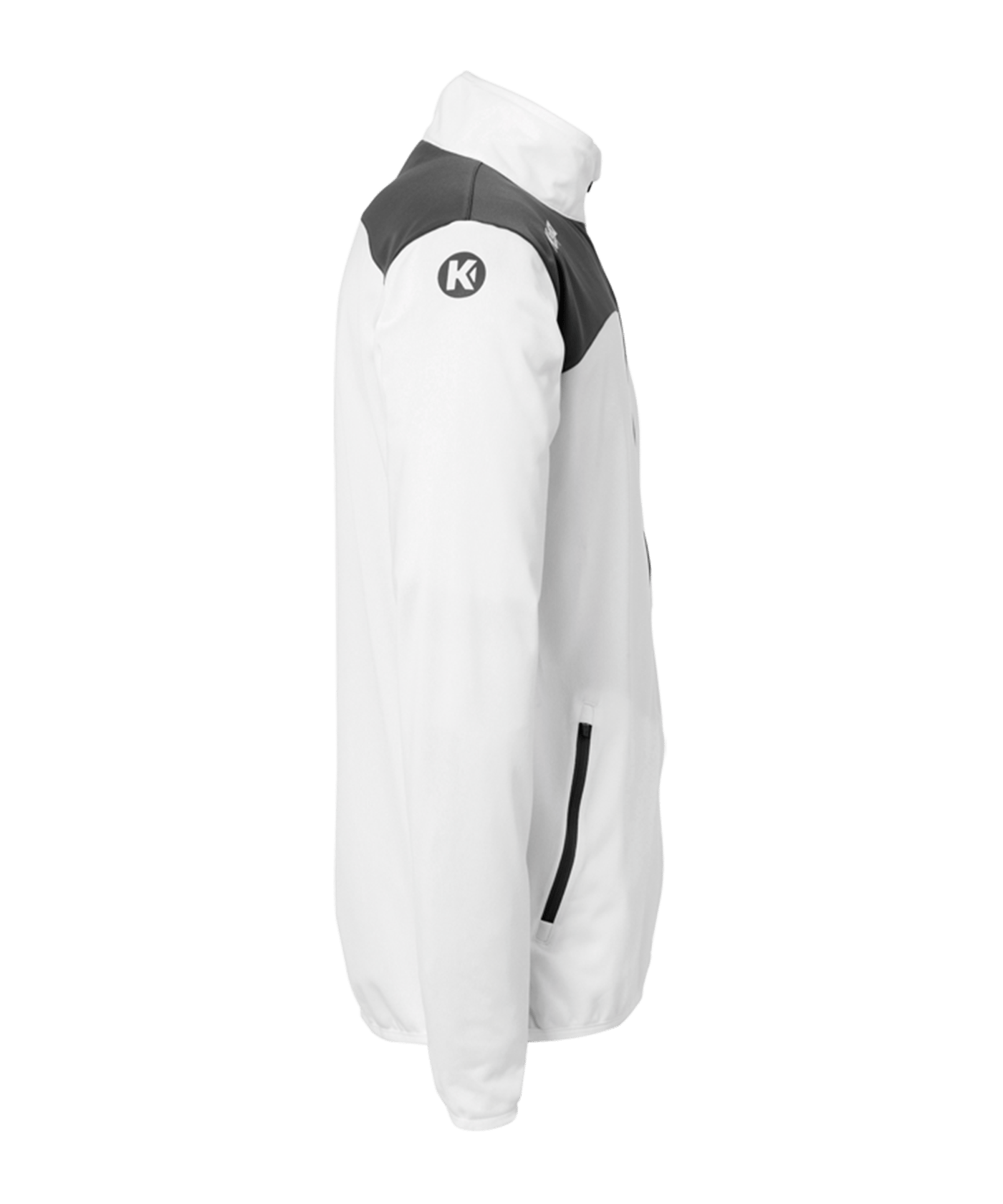 Kempa Emotion 2.0 Poly Full Zip Jacke Kids F05 - weiss