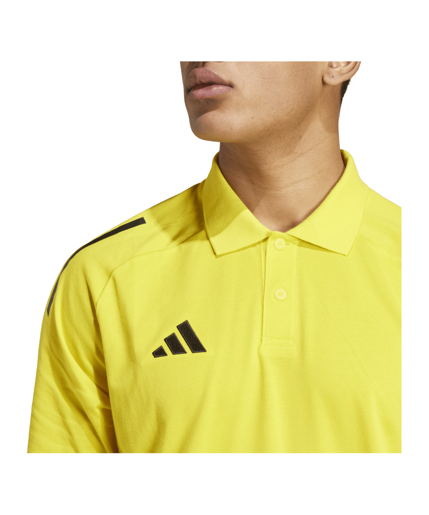 adidas Tiro 24 Competition Poloshirt Gelb Weiss - gelb