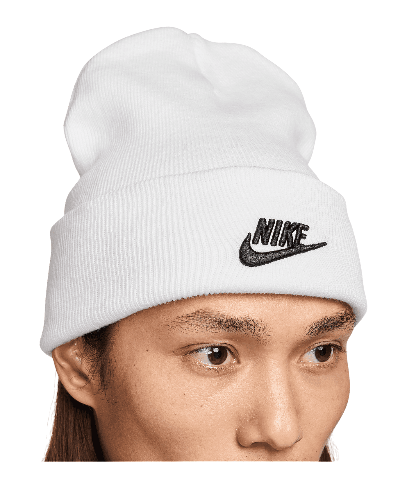 Nike Peak Beanie Weiss F100 - weiss
