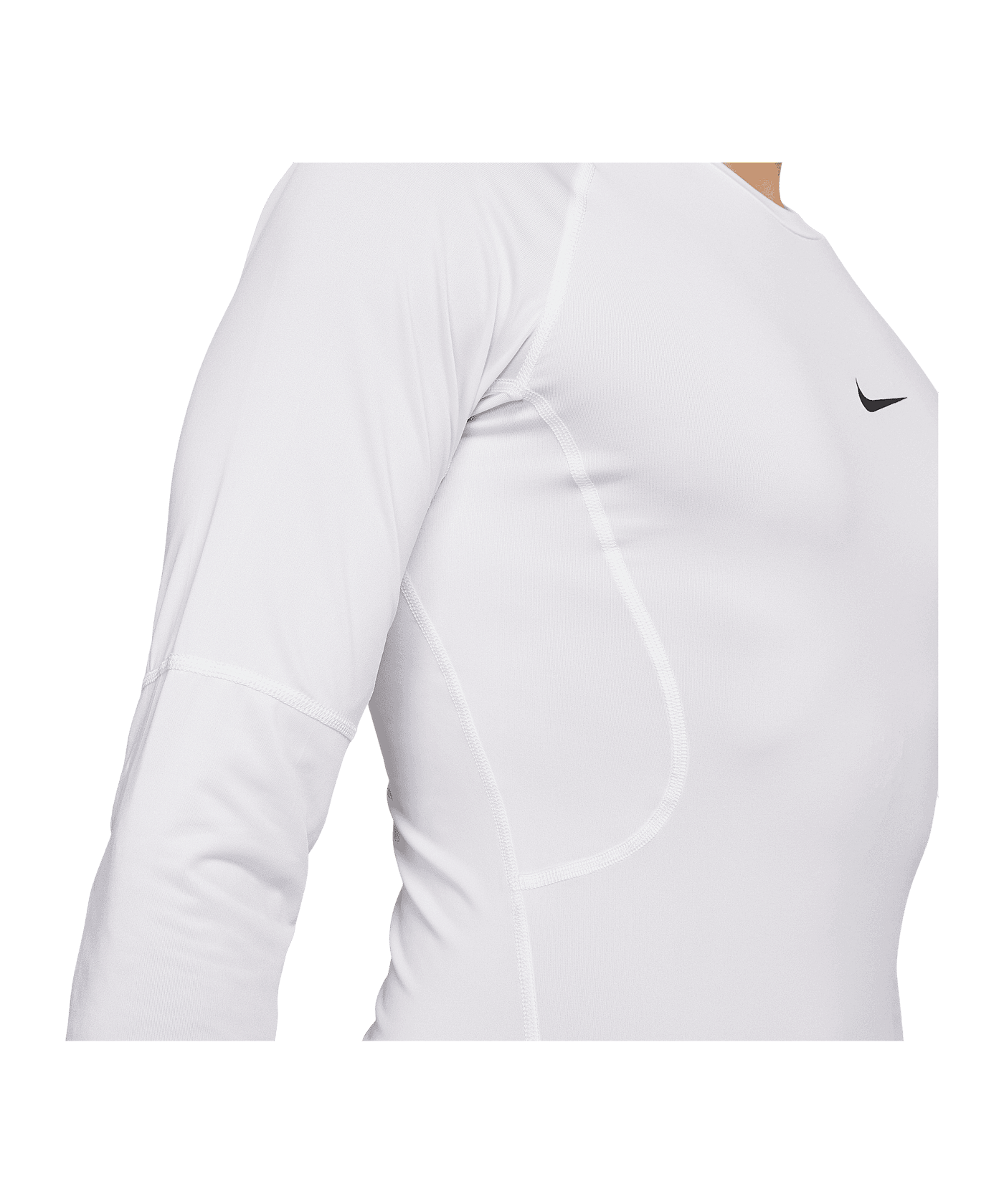 Nike Pro Dri-Fit Sweatshirt Weiss F100 - weiss