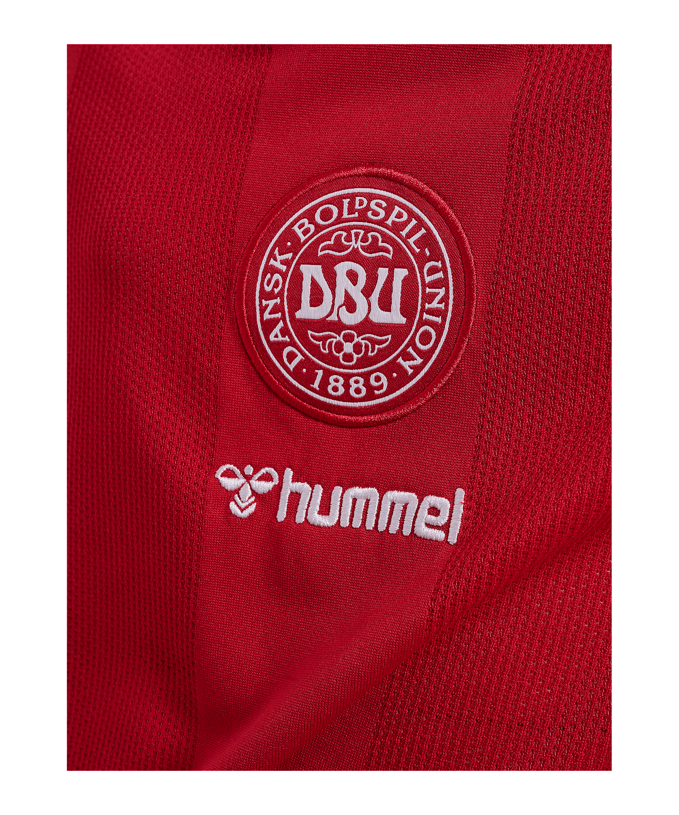 hummel DBU Dänemark Trikot Home 2026 Kids Rot F3365 - rot