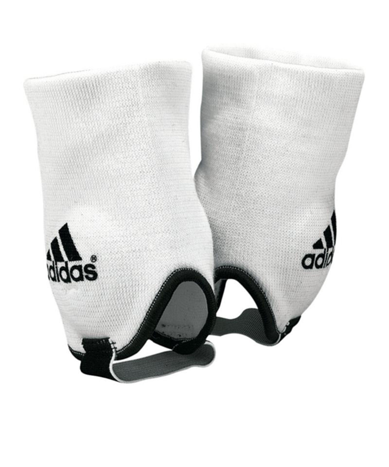 adidas Ankle Guard Schienbeinschonerhalter Weiss - weiss