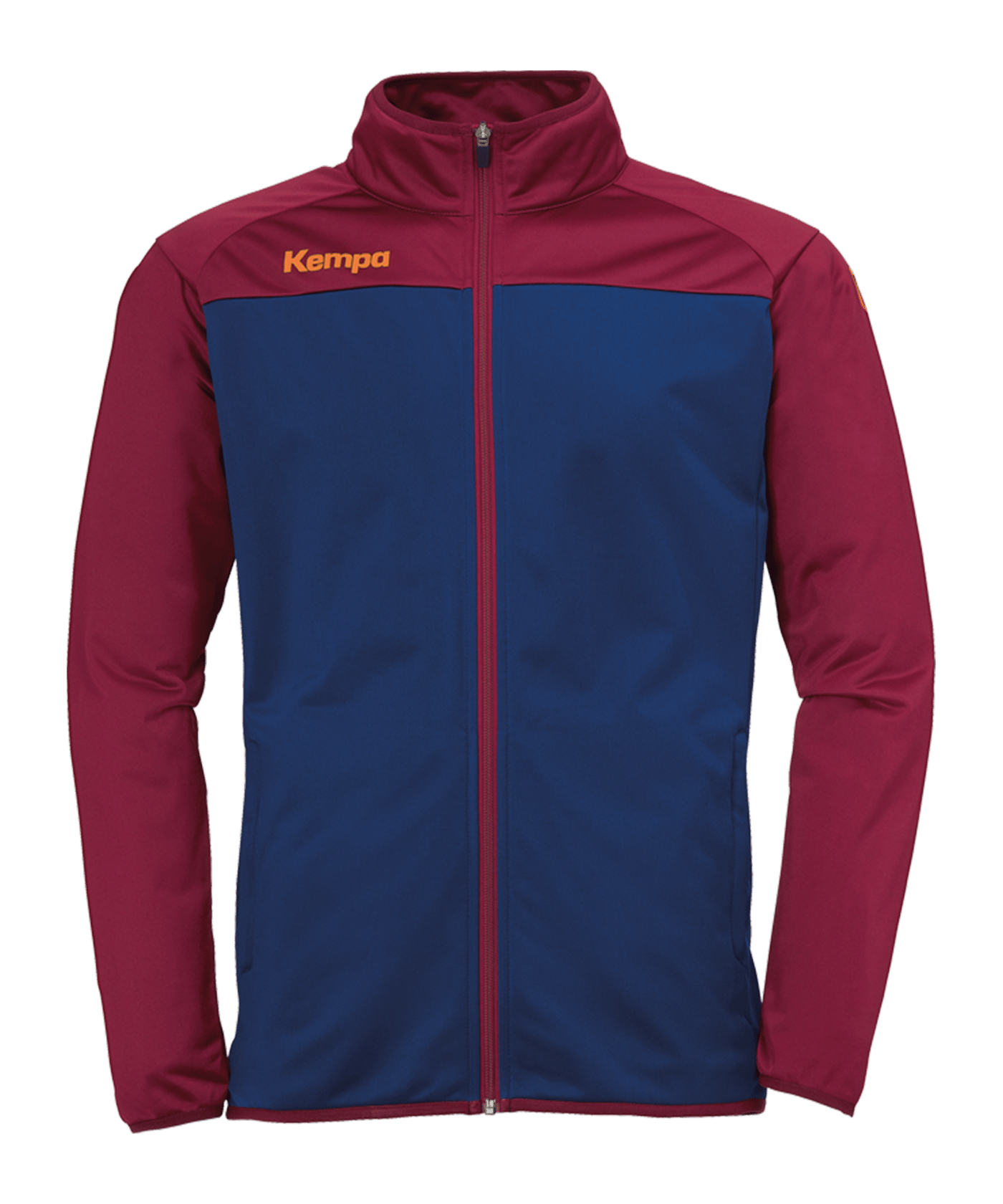 Kempa Prime Polyesterjacke Dunkelblau Rot F11 - blau