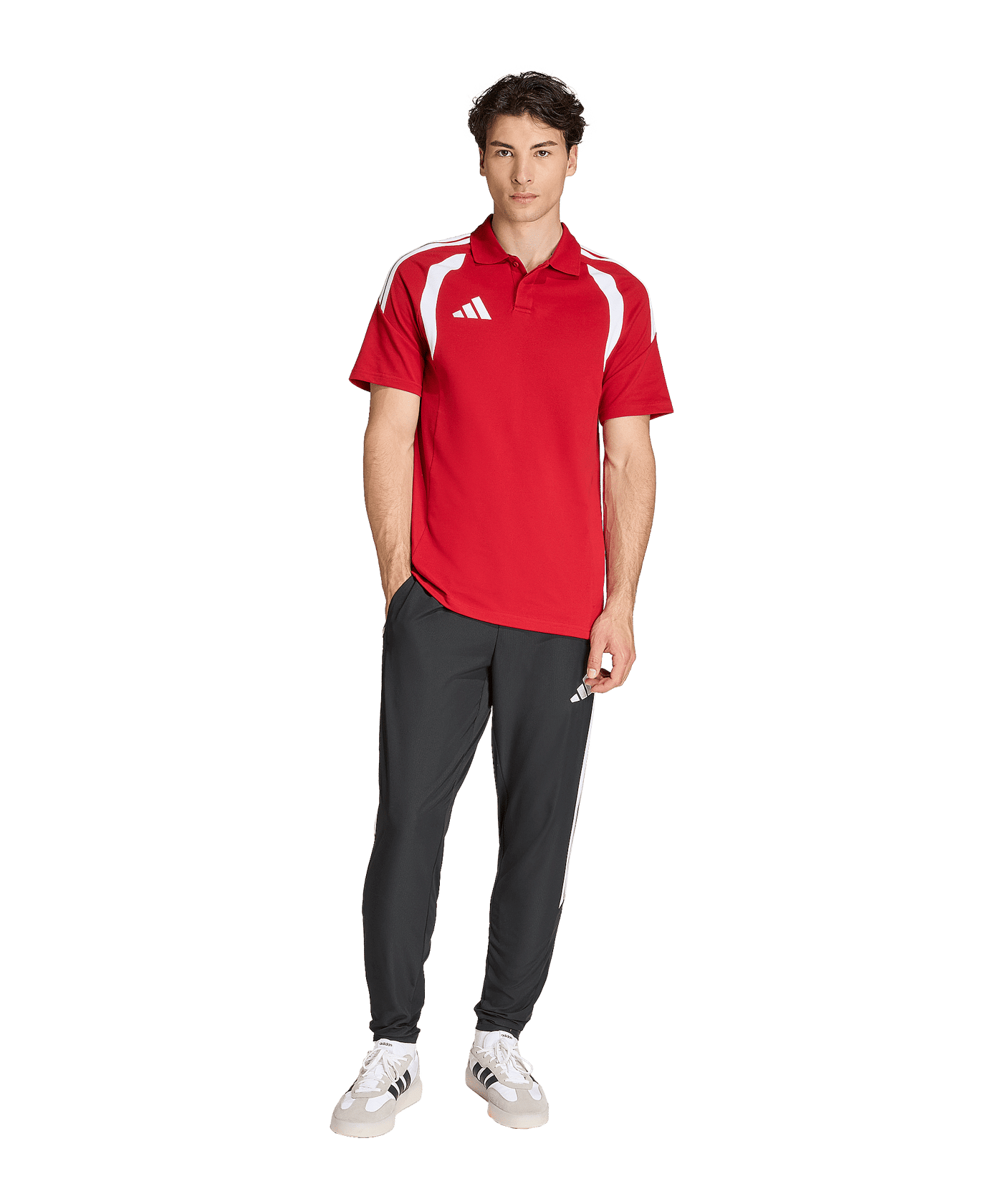 adidas Tiro 26 League Polo Rot - rot
