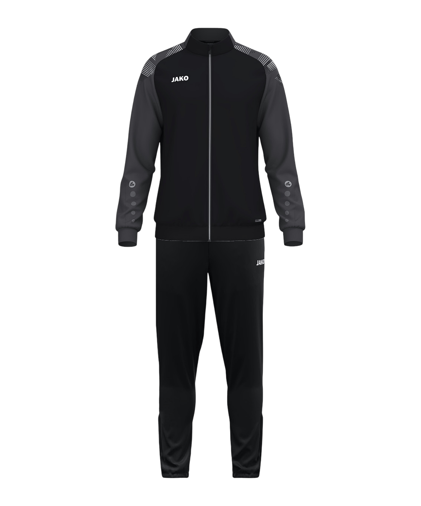 JAKO Sonic Trainingsanzug Schwarz F801 - schwarz
