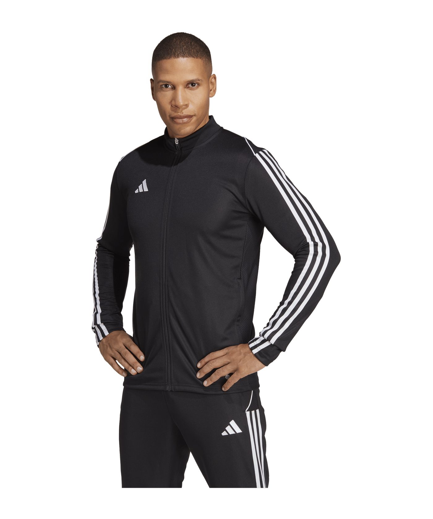 adidas Tiro 23 League Trainingsjacke Schwarz - schwarz