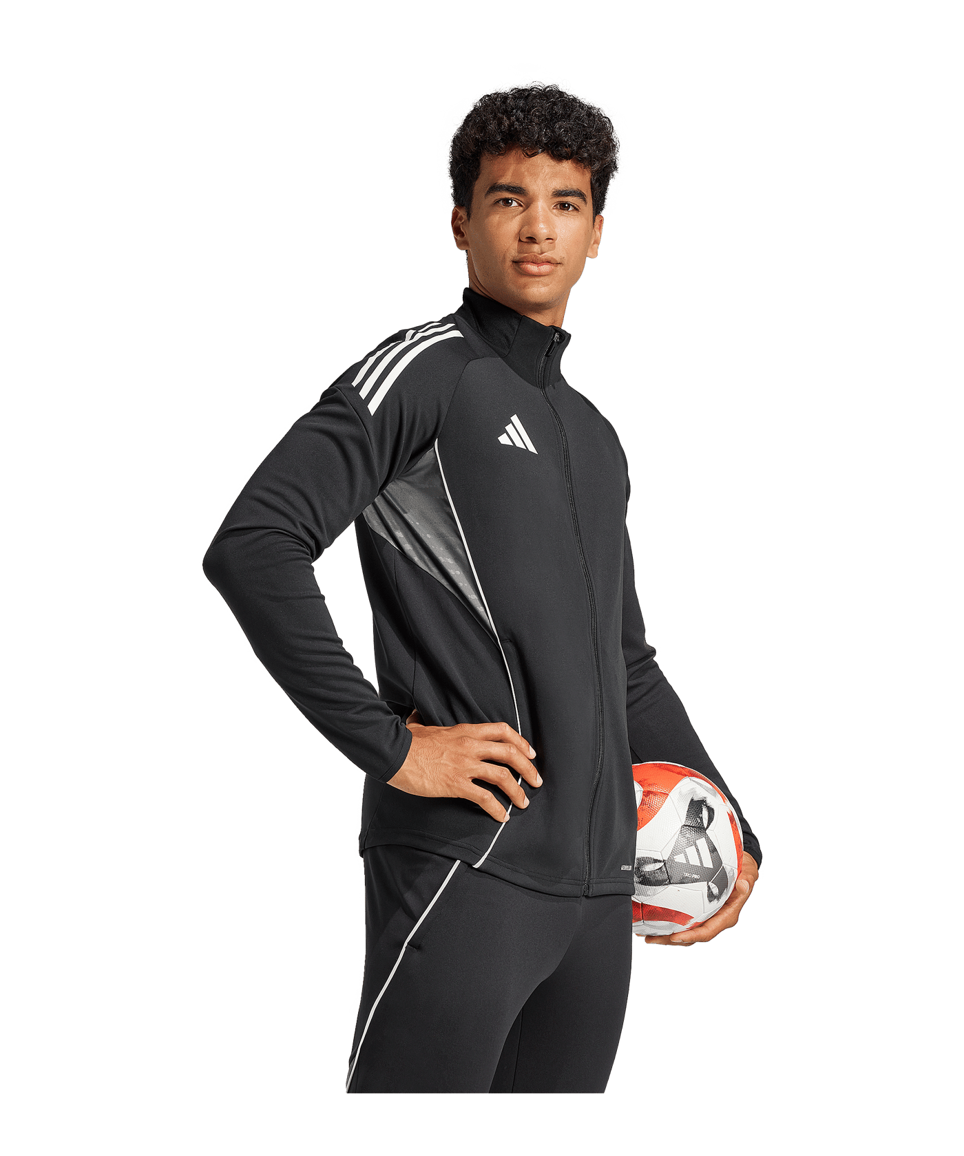 adidas Tiro 25 Competition Trainingsjacke Schwarz | - schwarz