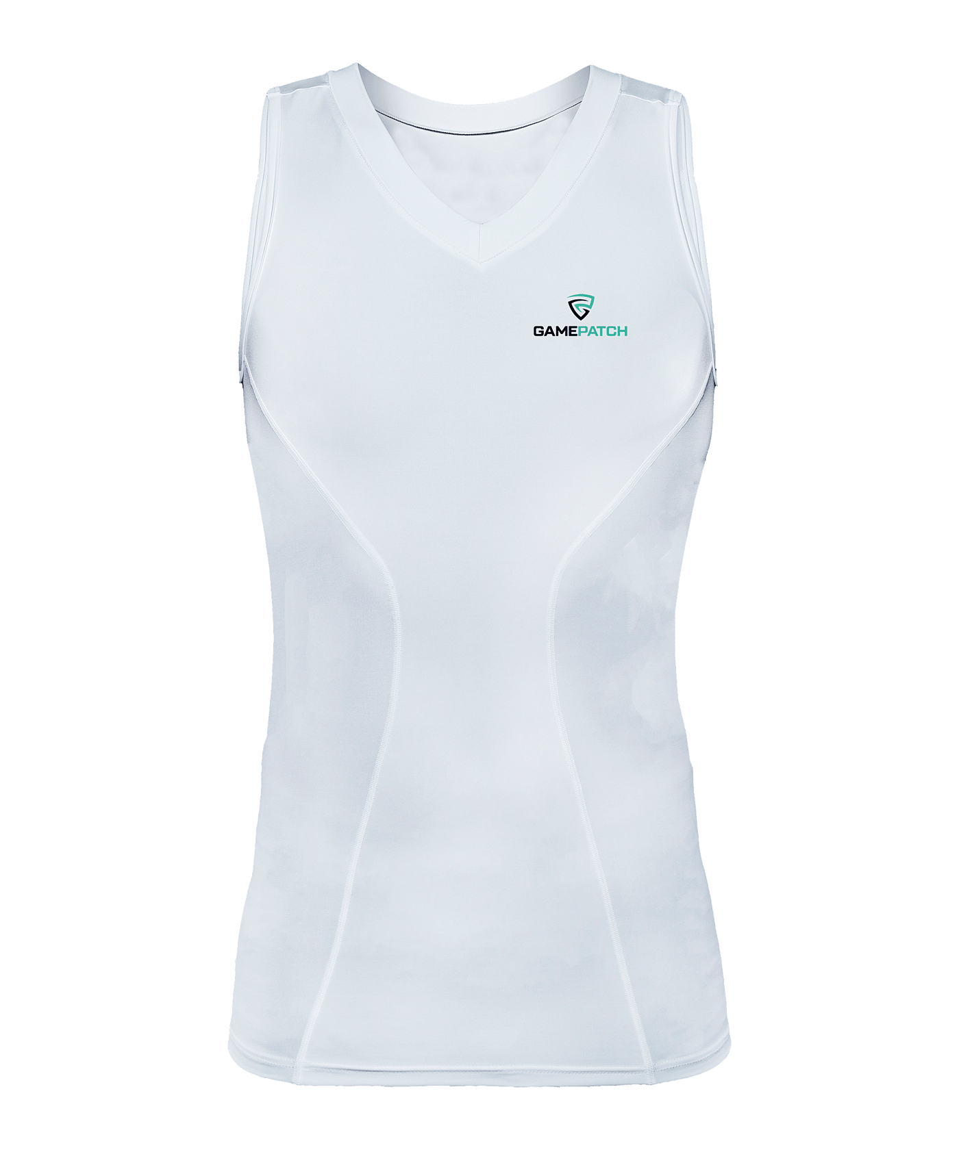 Gamepatch Compressishirt Hemd Weiß - weiss