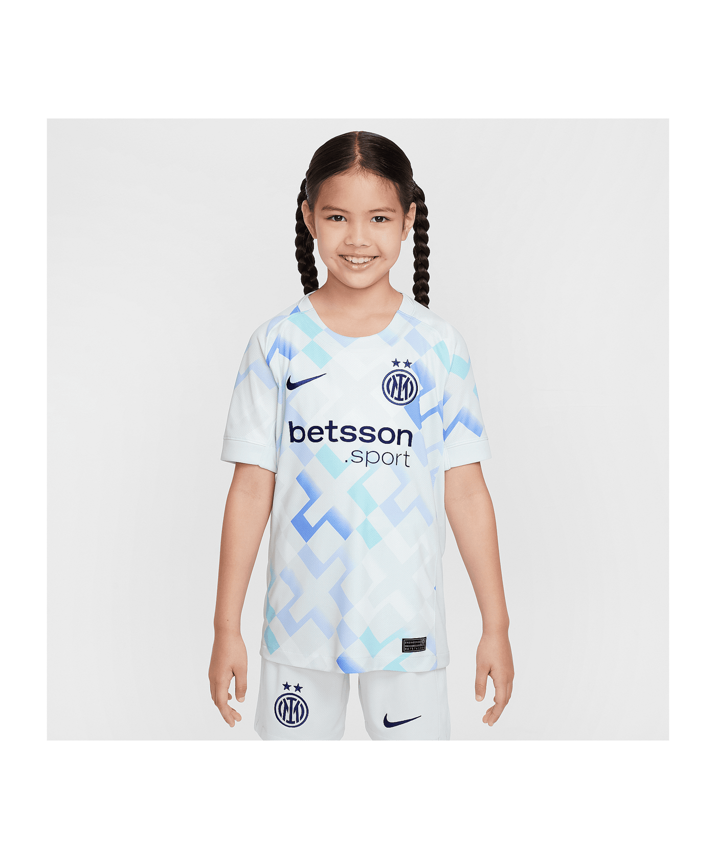 Nike Inter Mailand Trikot Away 2025/2026 Kids Weiß F497 - weiss