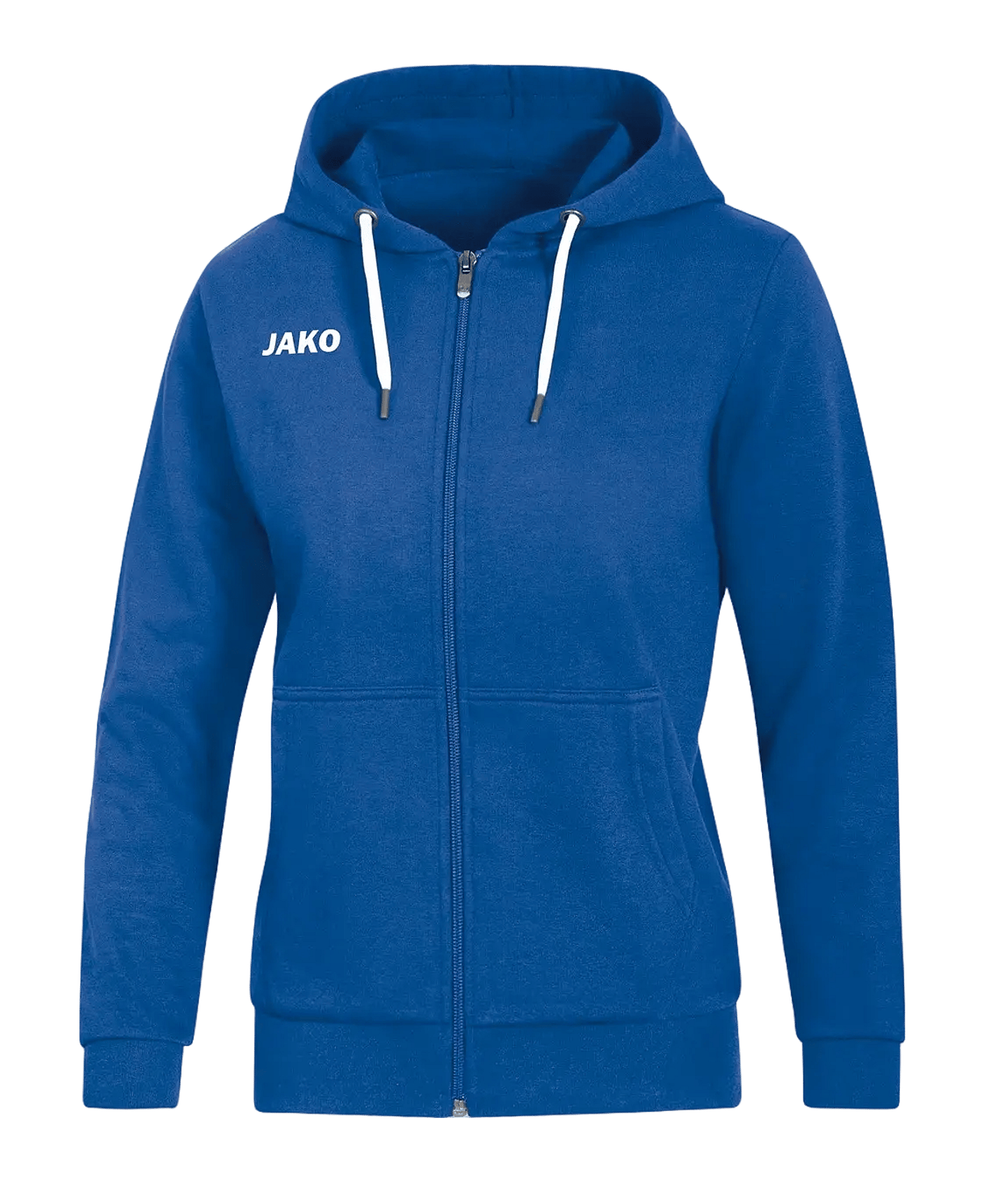 JAKO Base Kapuzenjacke Damen Blau F04 - blau