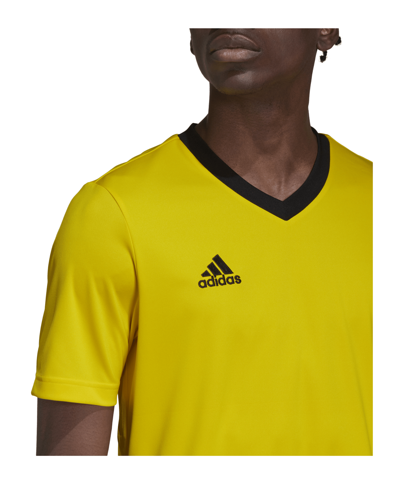 adidas Entrada 22 Trikot | Gelb Schwarz - gelb