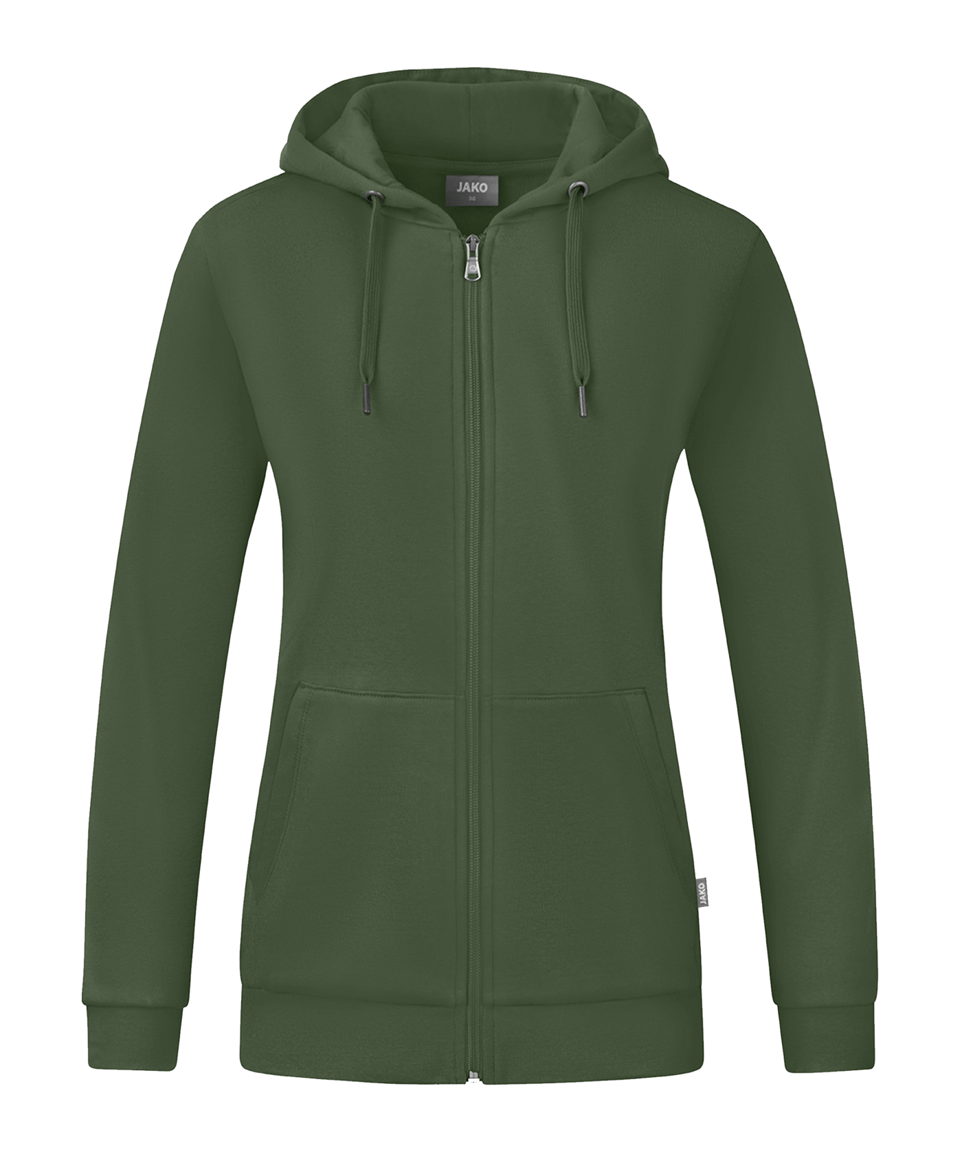 Jako Organic Kapuzenjacke Damen Grün F240 - gruen