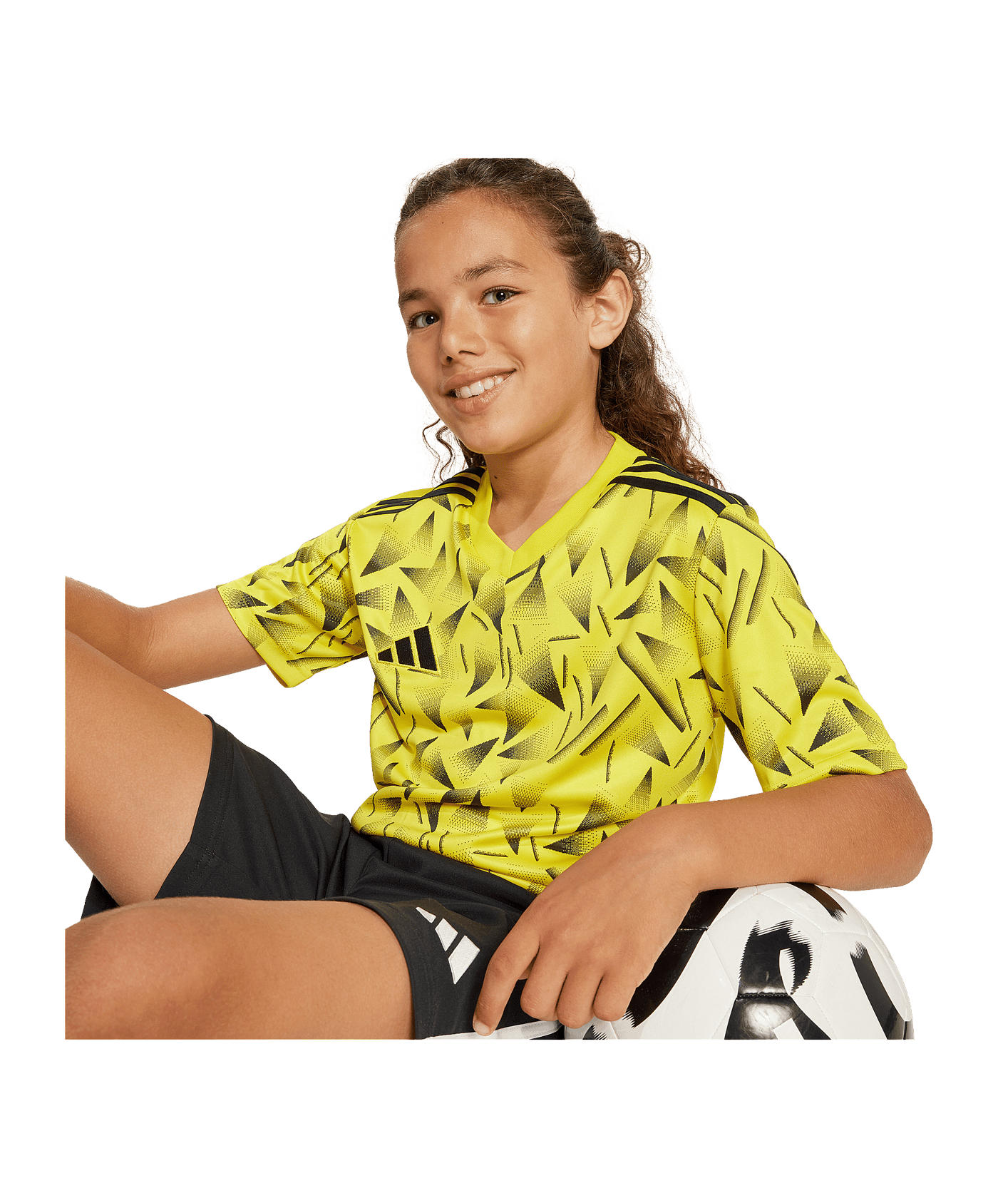 adidas Team Icon 25 Trikot Kids Gelb - gelb