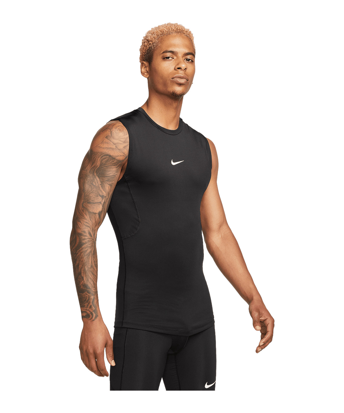 Nike Pro Dri-Fit Training Tanktop Schwarz F010 - schwarz
