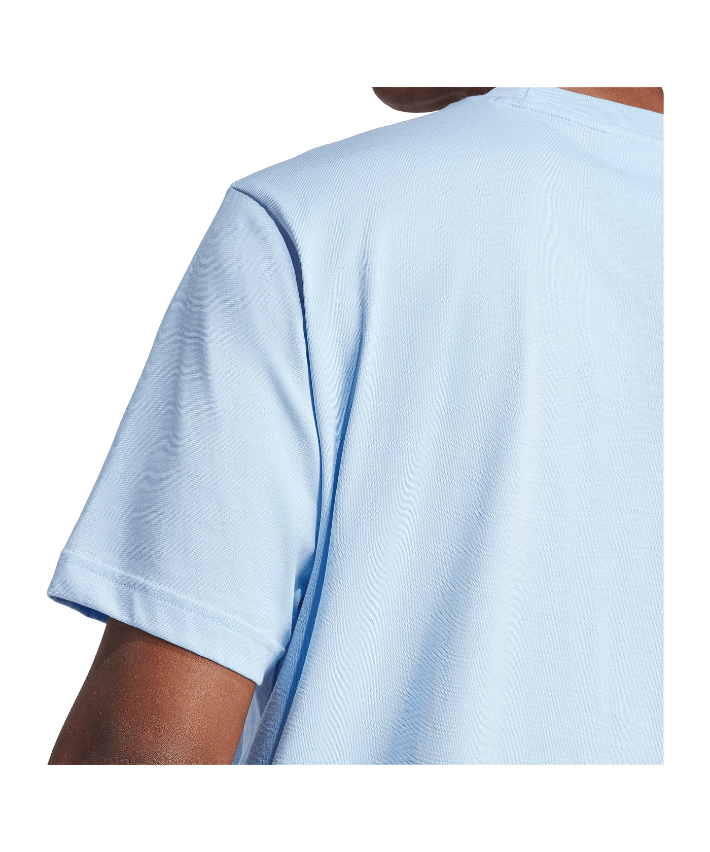 adidas Essentials Big Logo T-Shirt Blau - blau