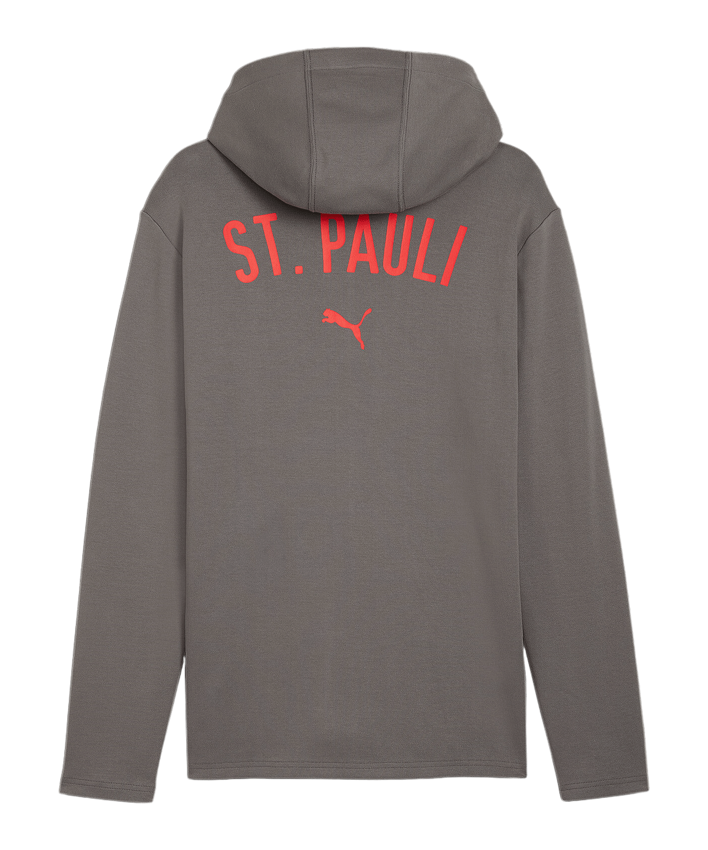 PUMA FC St. Pauli Casual Kapuzenjacke Grau F06 - grau