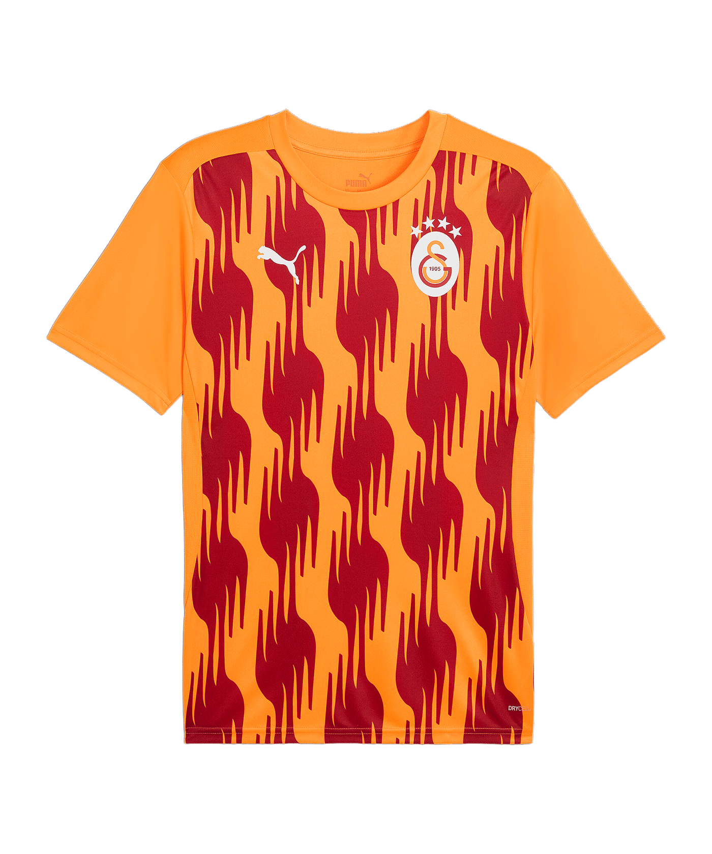 PUMA Galatasaray Istanbul Prematch Shirt 2024/2025 Orange F04 - orange