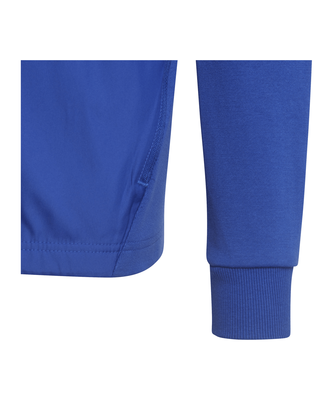 adidas D4GMDY Kapuzenjacke Kids Blau Weiss - blau