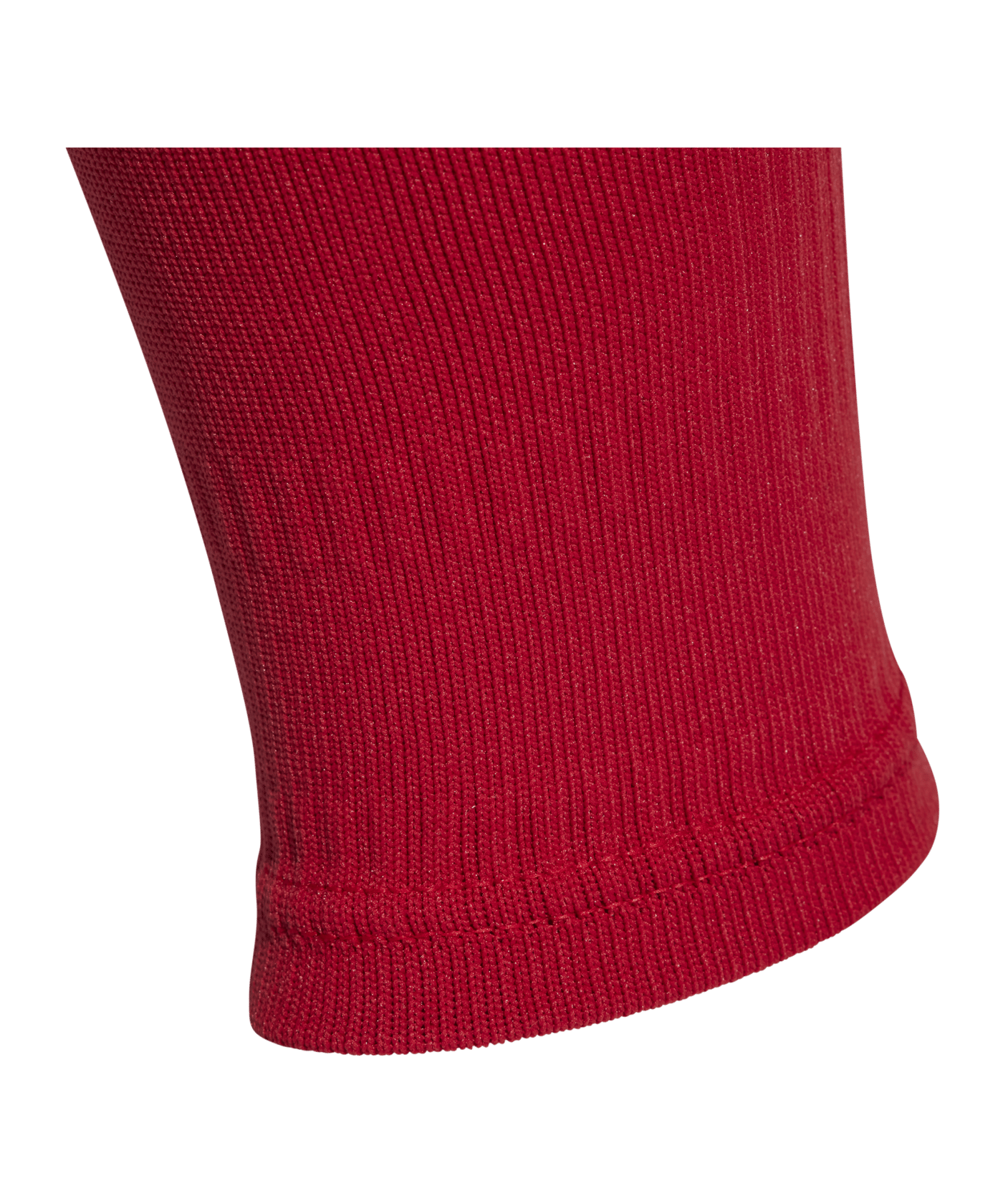adidas Team Leeves 23 Strumpfstutzen Rot Weiss - rot
