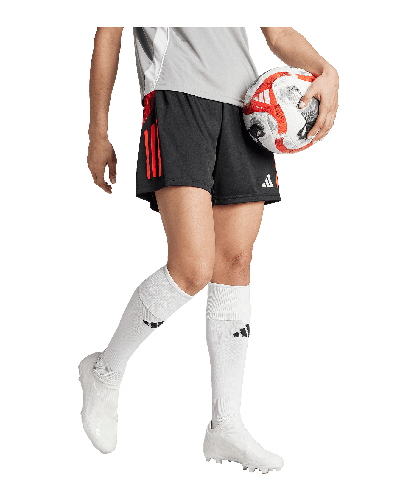 adidas Tiro 24 Short Damen Schwarz - schwarz