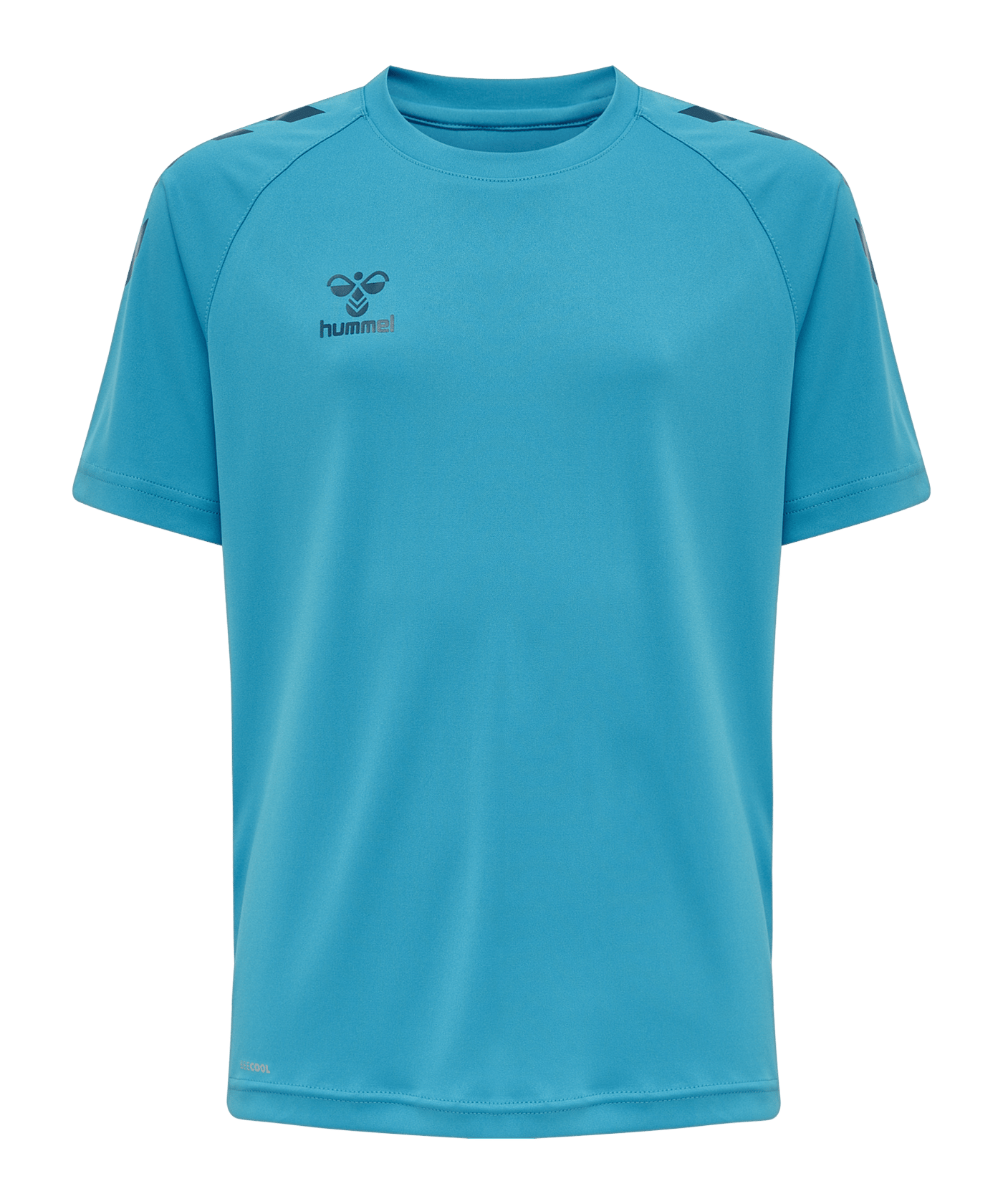 Hummel hmlCORE XK Poly T-Shirt Kids Blau F8729 - blau