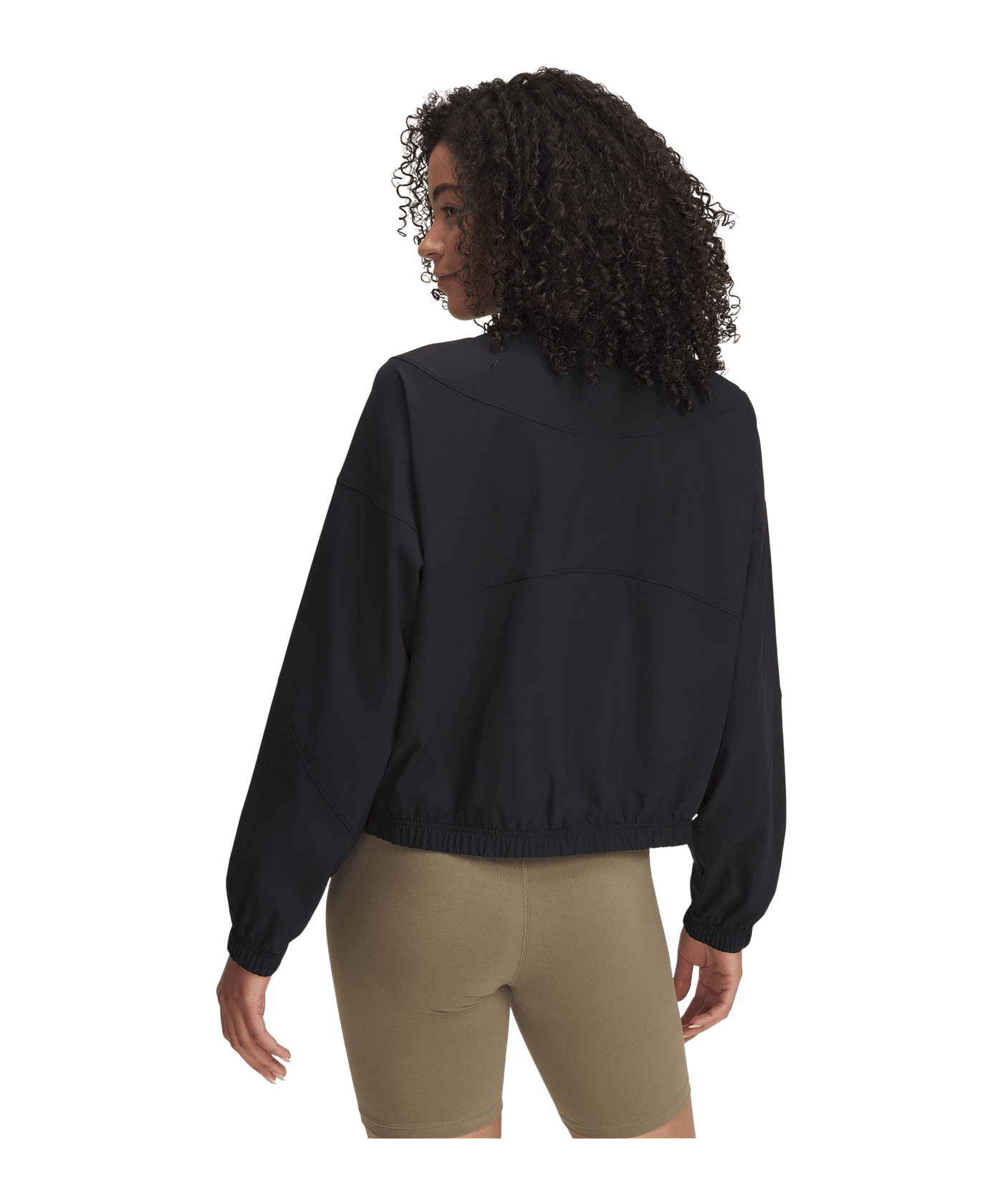 Under Armour Rival Woven Jacke Damen Schwarz F001 - schwarz