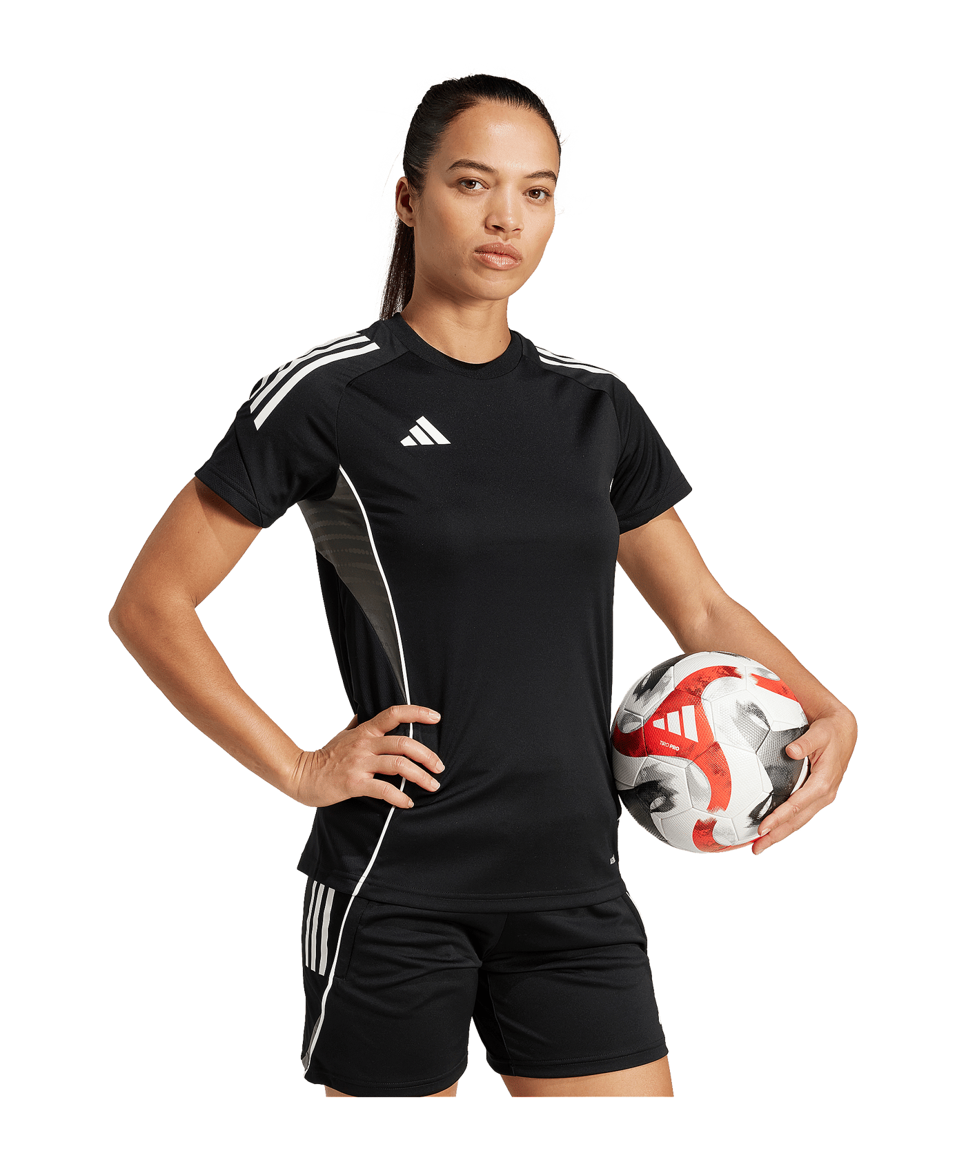 adidas Tiro 25 Competition Trikot Damen Schwarz - schwarz