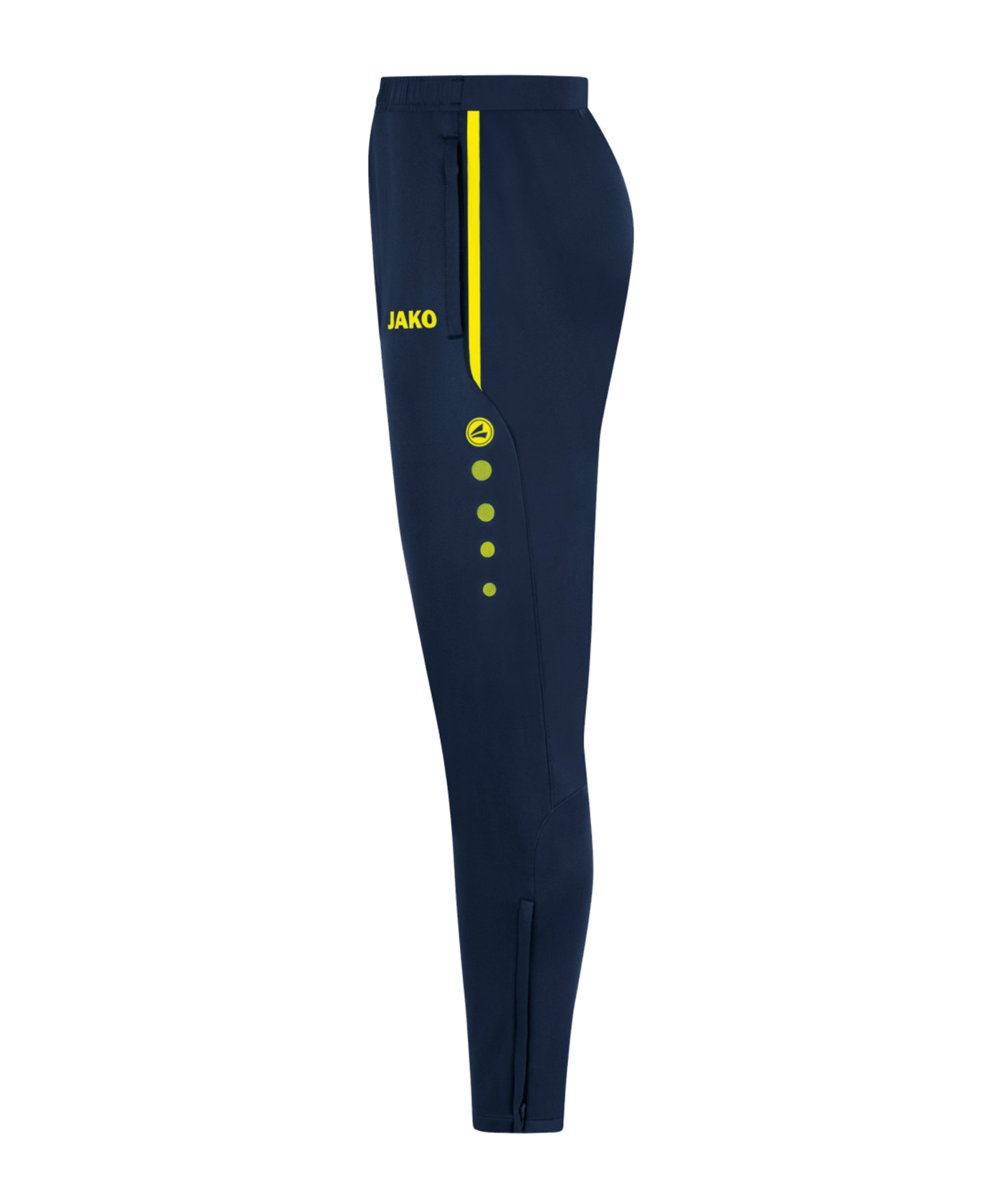 JAKO Allround Trainingshose Blau Gelb F904 - blau