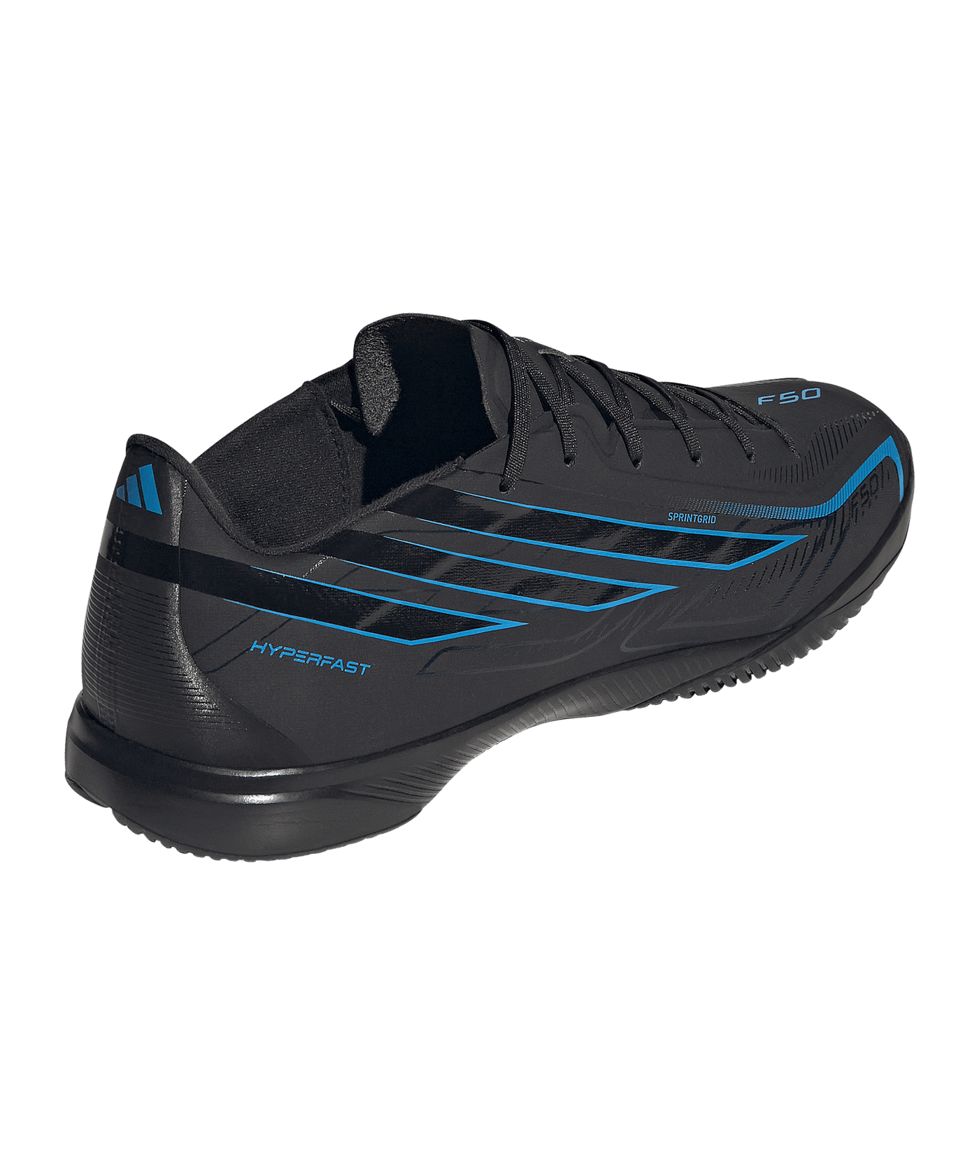 adidas F50 Hyperfast League IN Schwarz - schwarz