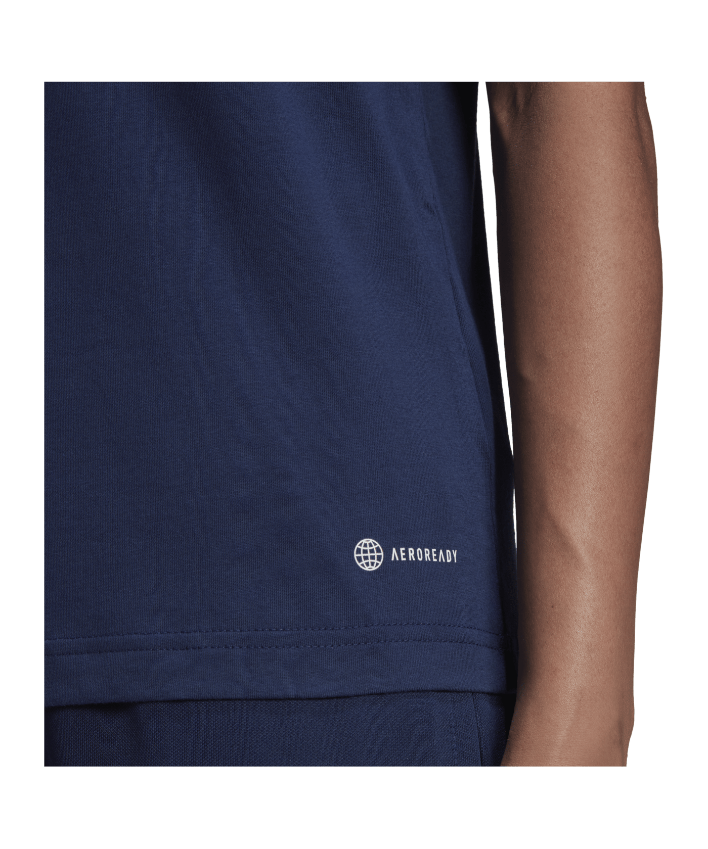 adidas Entrada 22 T-Shirt Damen Blau - blau