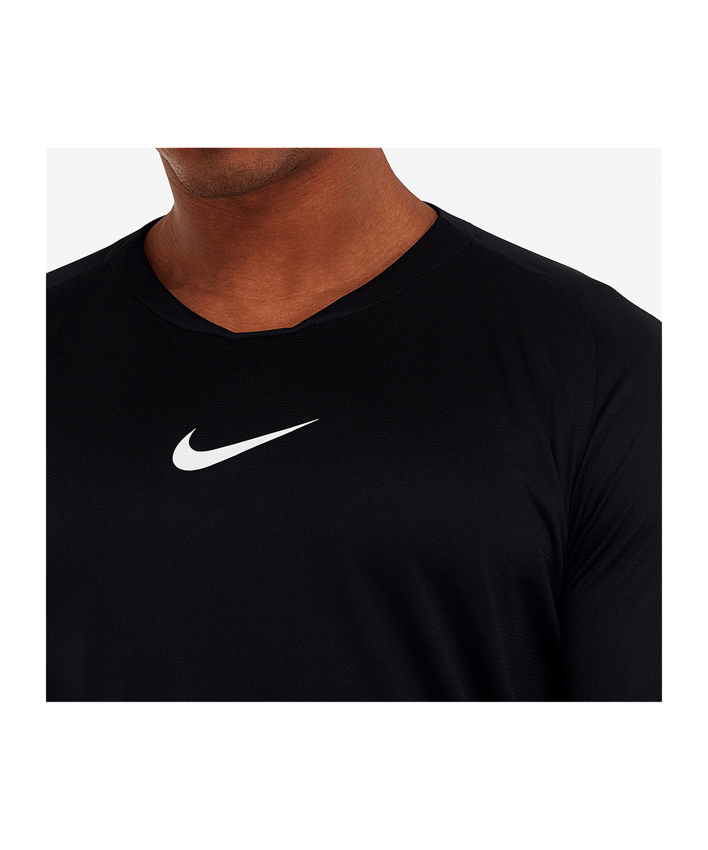 Nike Park First Layer Top langarm Schwarz F010 - schwarz