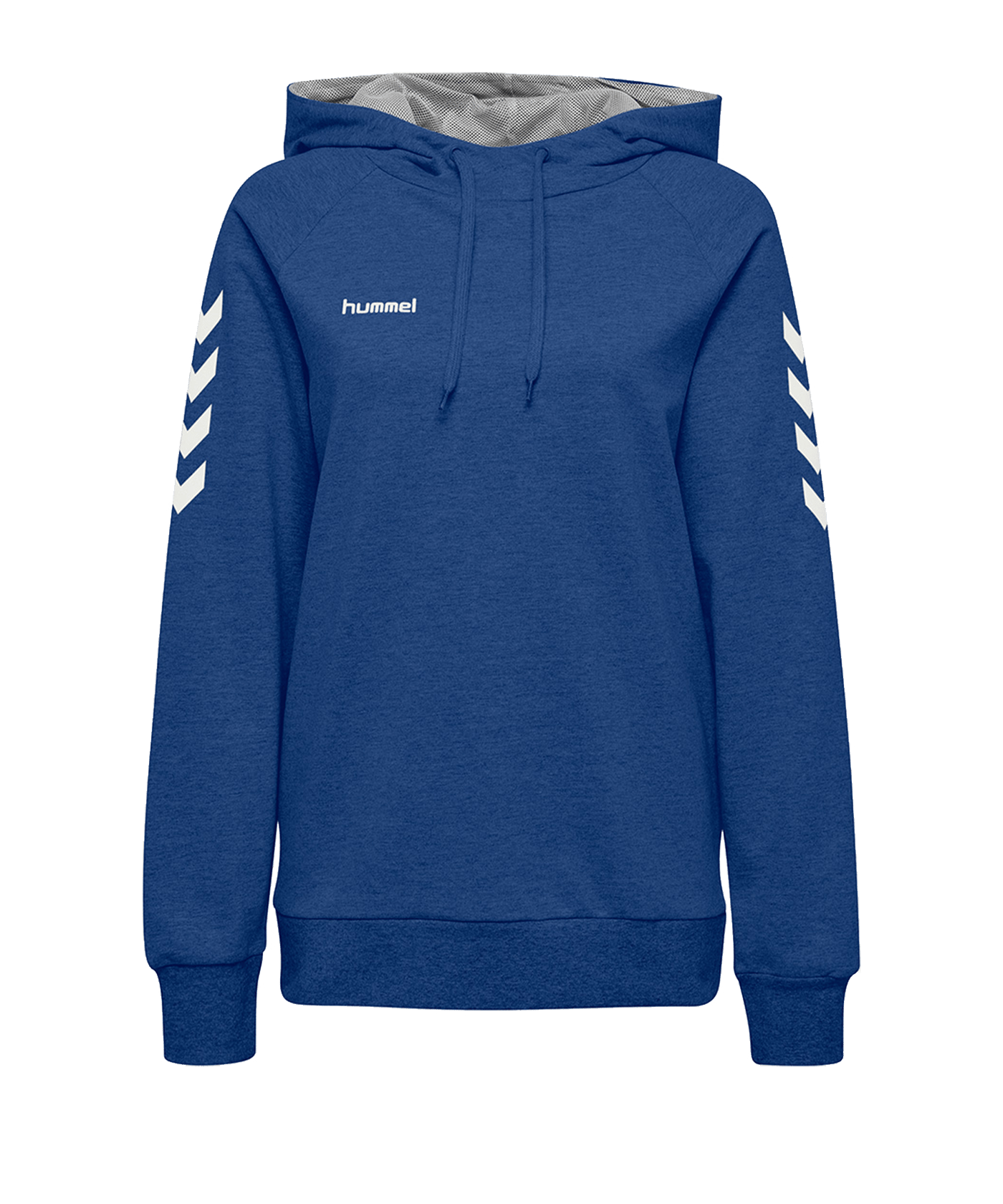 Hummel Cotton Hoody Damen Blau F7045 | - blau