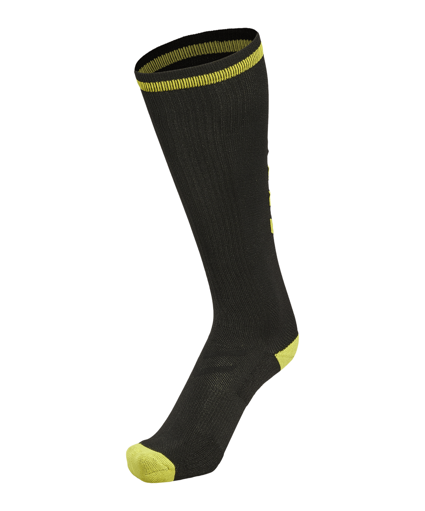 Hummel Elite High Socken Schwarz Gelb F5138 - schwarz