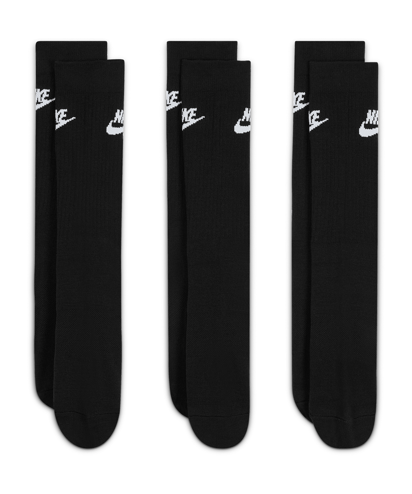 Nike Everyday Essential Crew Socken 3er Pack F010 - schwarz