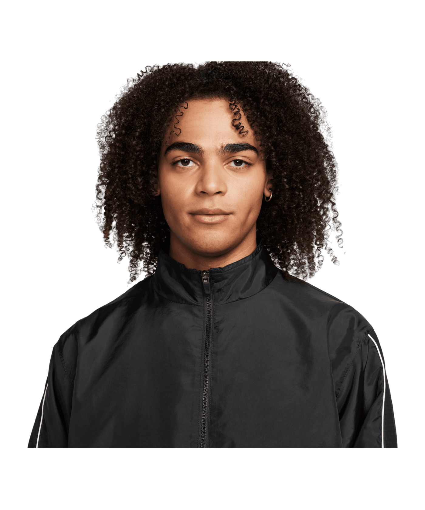 Nike Woven Air Jacke Schwarz Rot F011 - schwarz