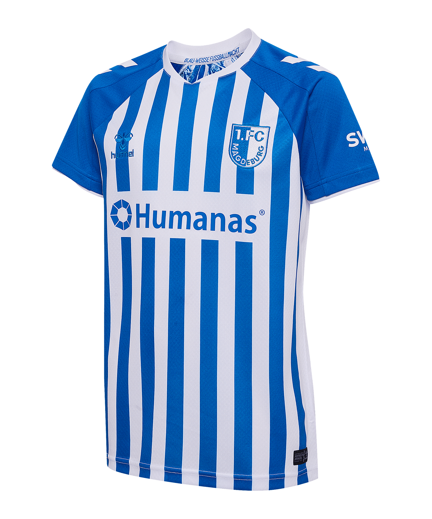hummel 1. FC Magdeburg Trikot Home 2026/2027 Kids Blau F7251 - blau
