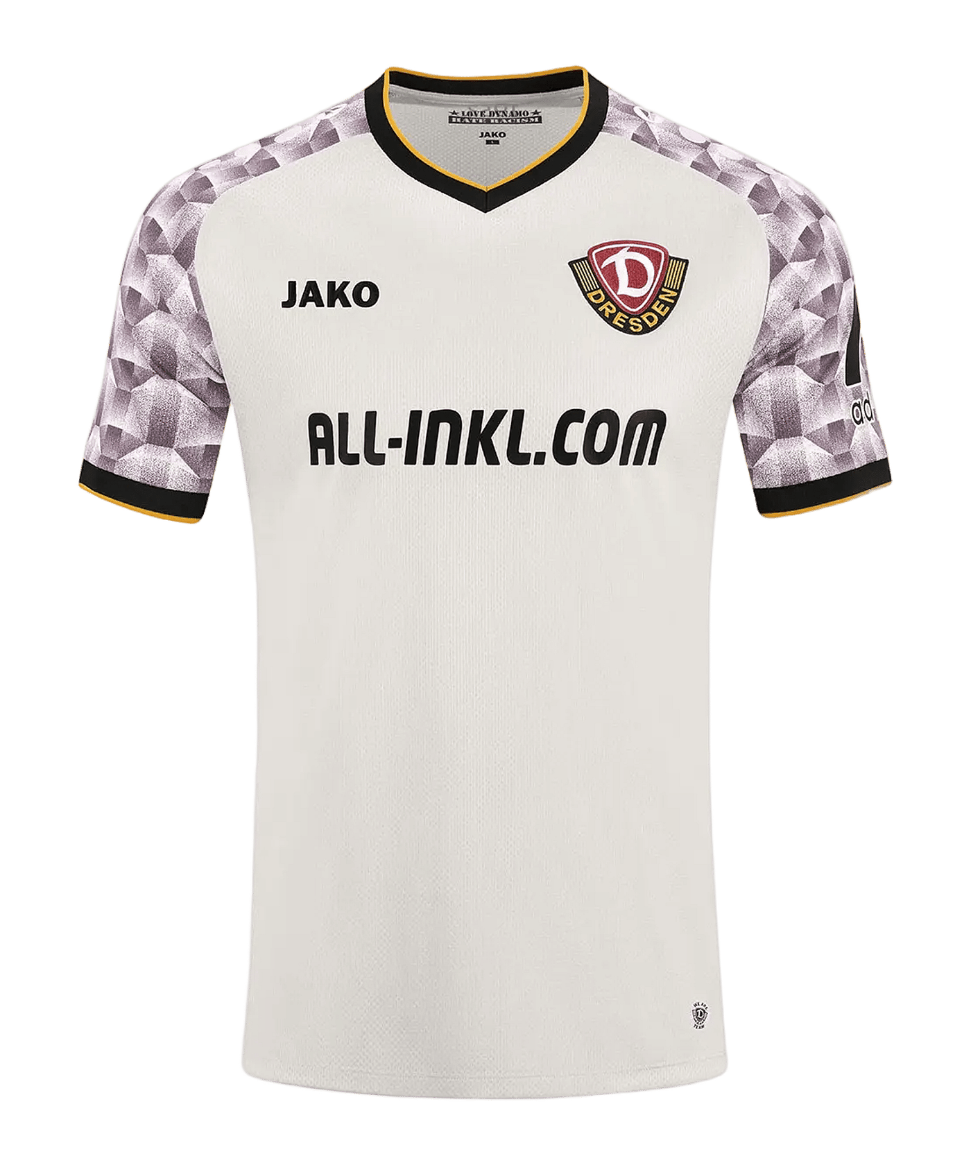 JAKO Dynamo Dresden Trikot Away 2026/2027 Weiß F656 - weiss