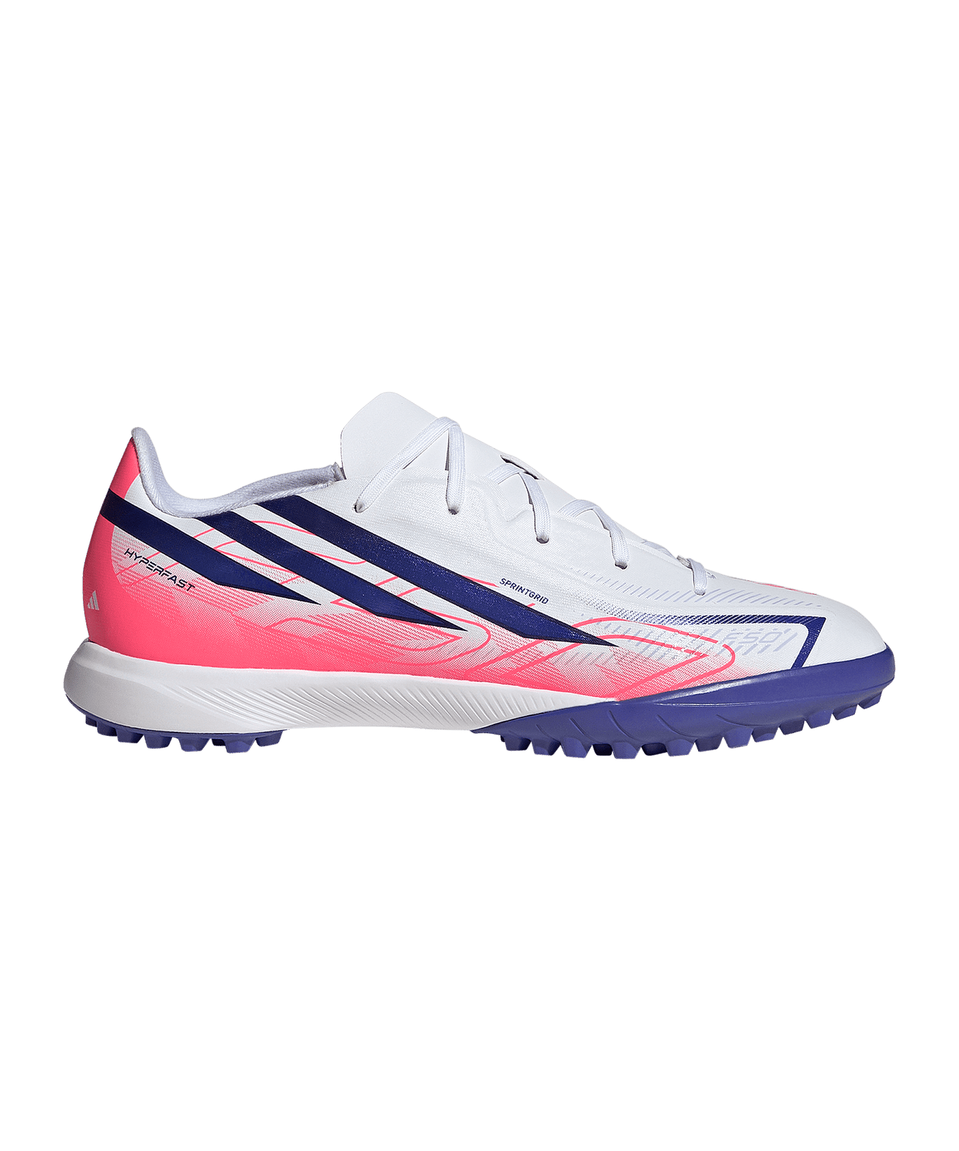 adidas F50 Hyperfast League TF Kinder Weiß - weiss