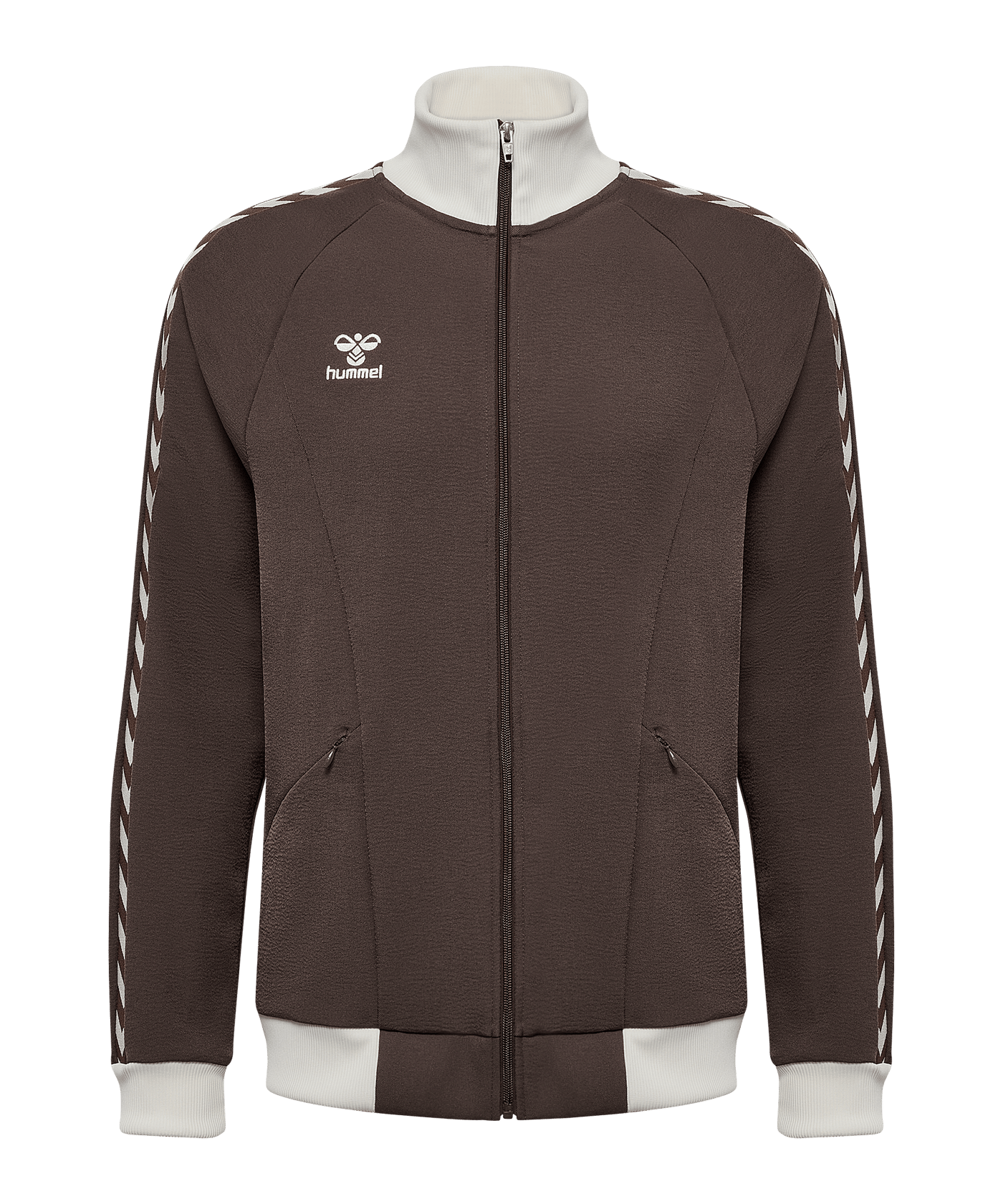 hummel Root Track Jacke Braun F8026 - braun