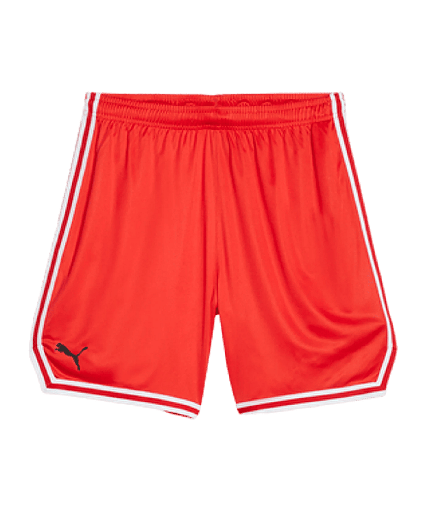 PUMA Hoops Team Game Short Kids Rot F004 - rot